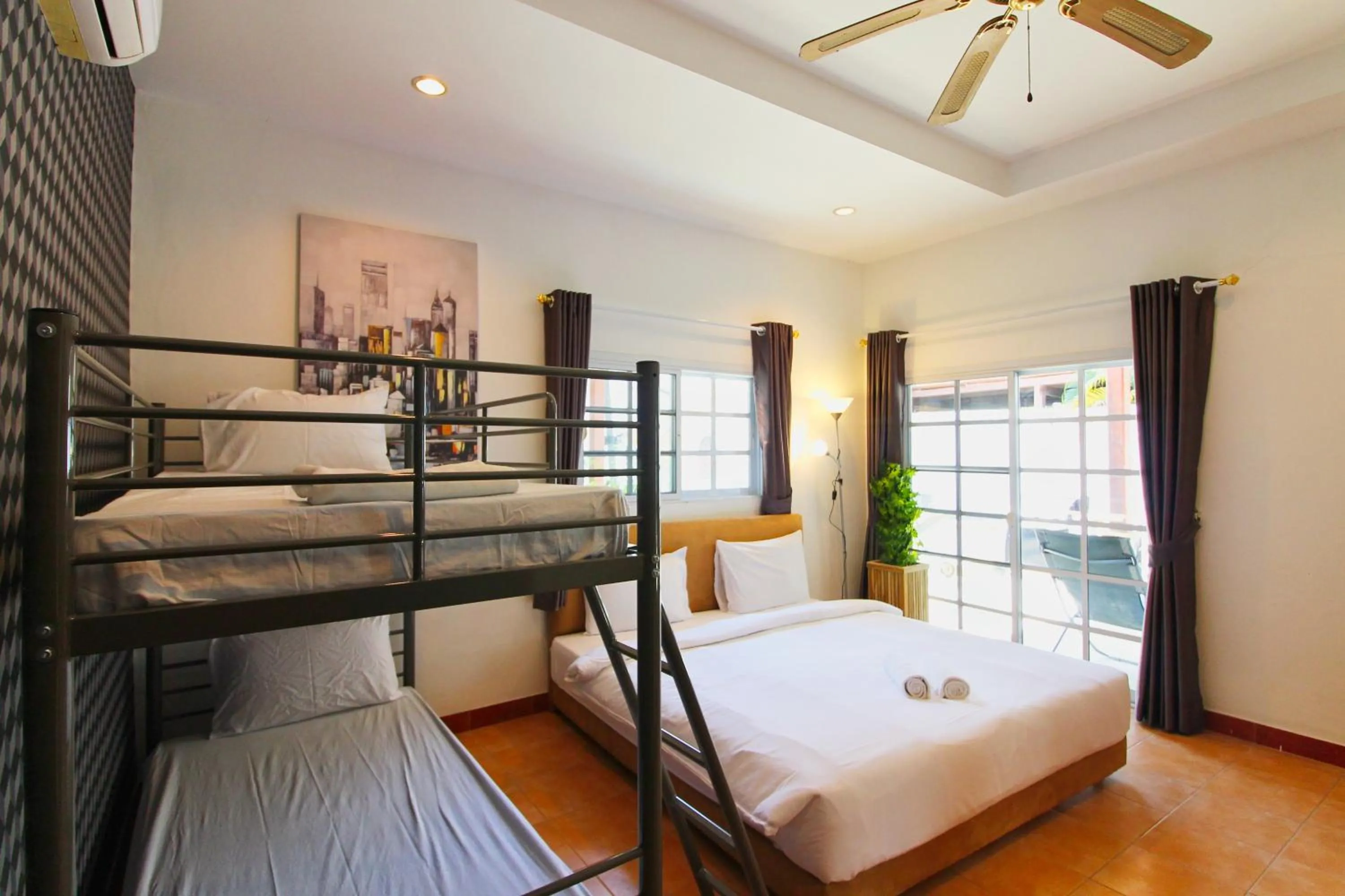 Bedroom, Bed in Grande Adam Private Pool Villa
