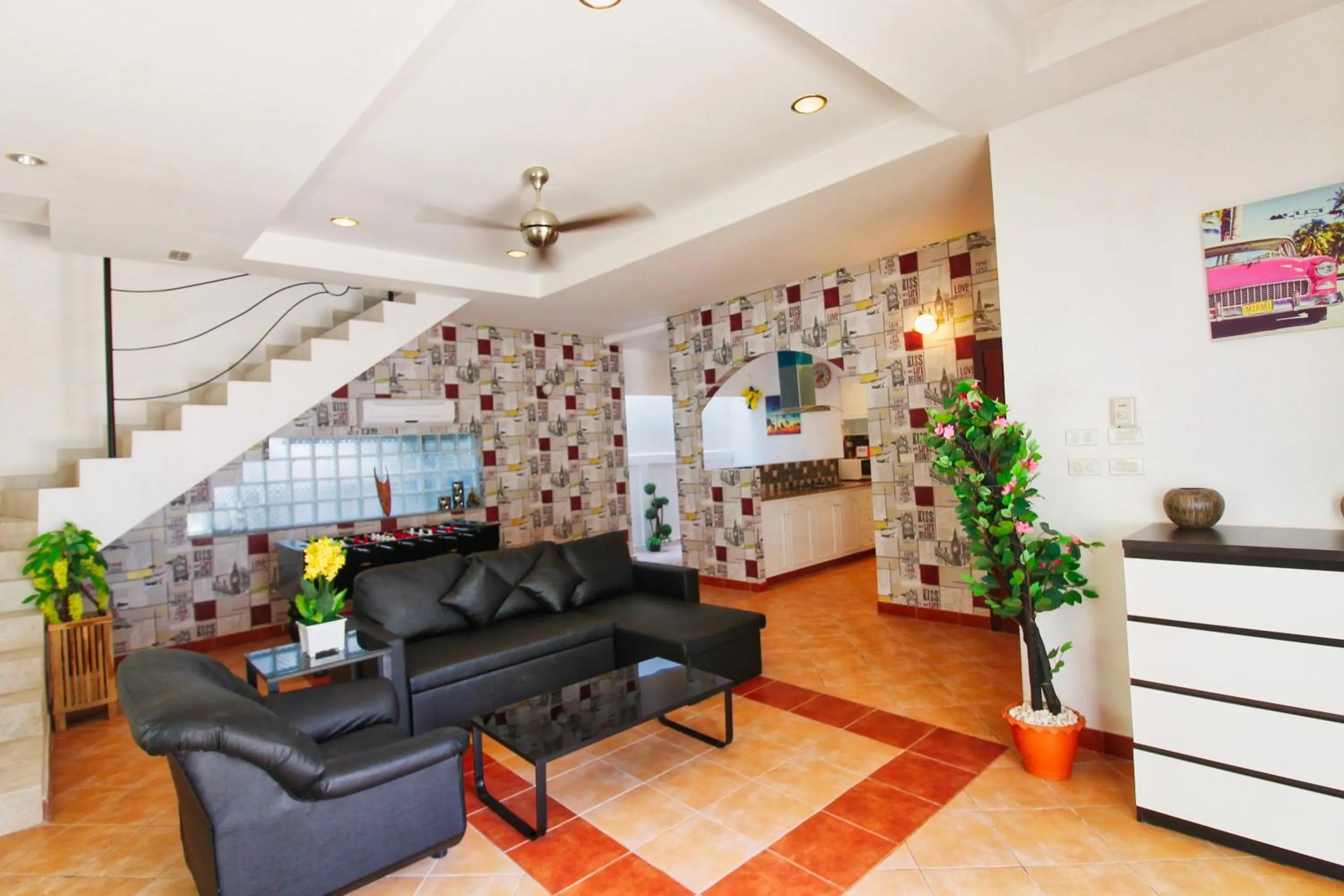 Living room in Grande Adam Private Pool Villa