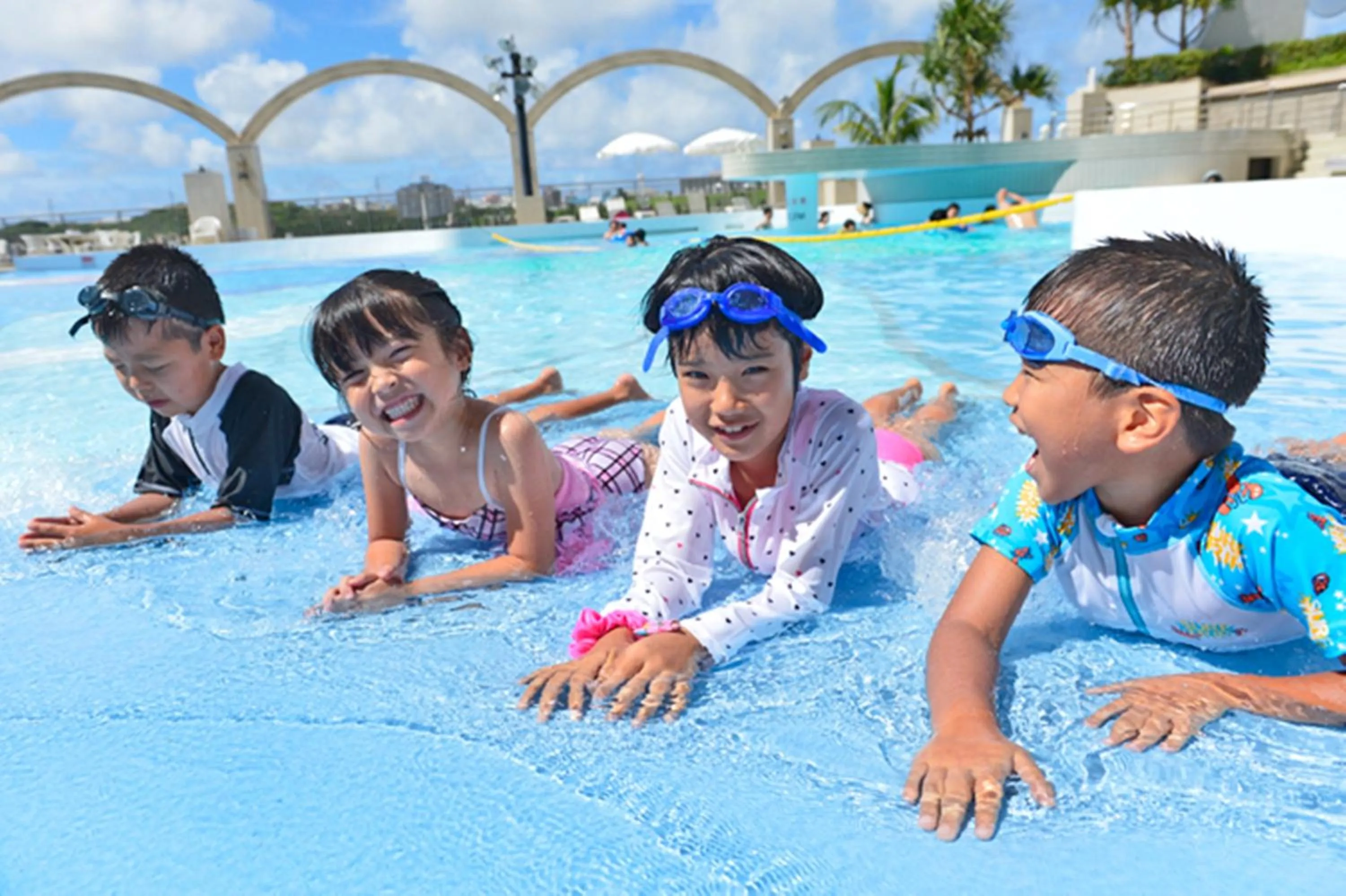 Swimming pool in Loisir Hotel Naha