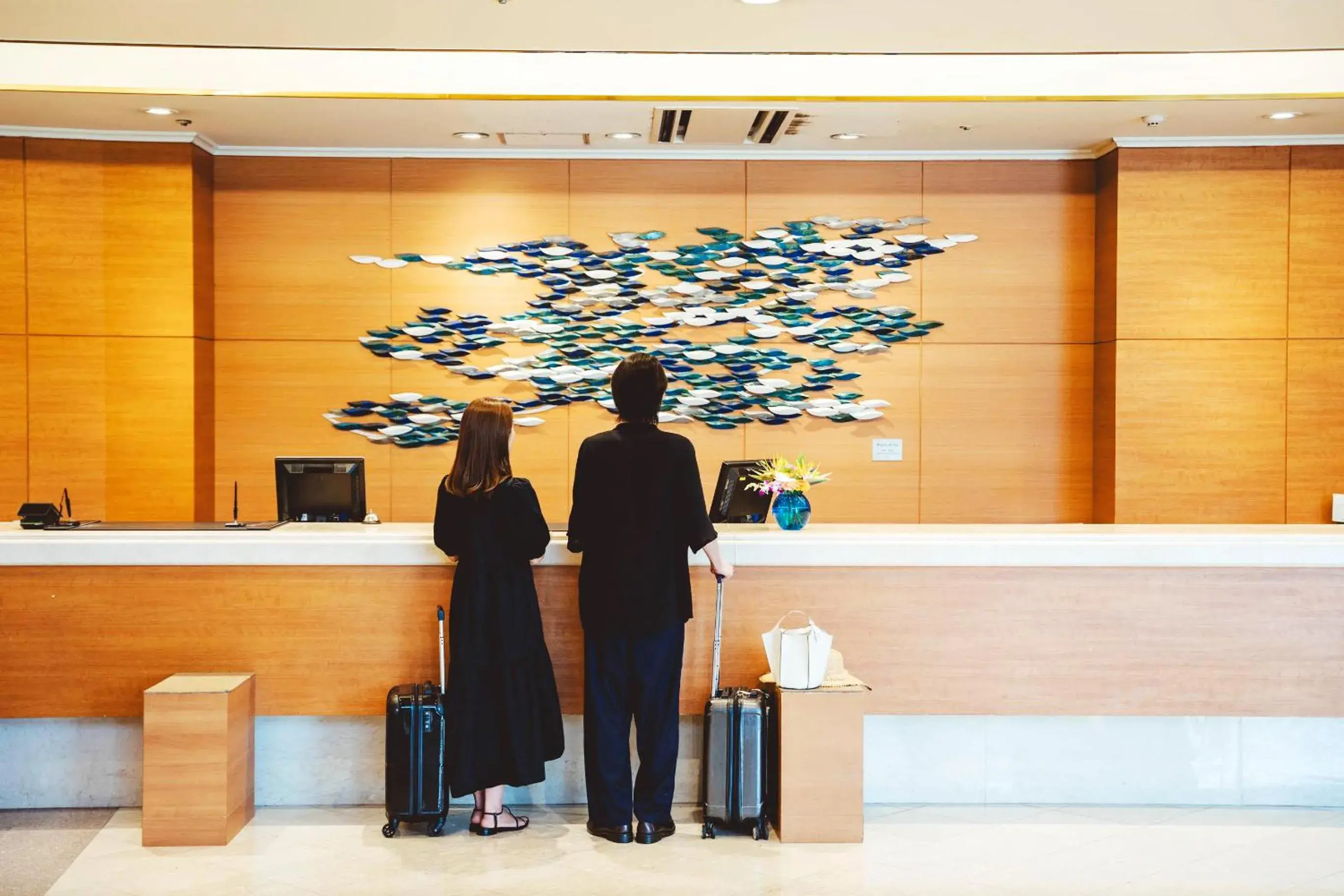 Lobby or reception in Loisir Hotel Naha Lobby or reception in Loisir Hotel Naha