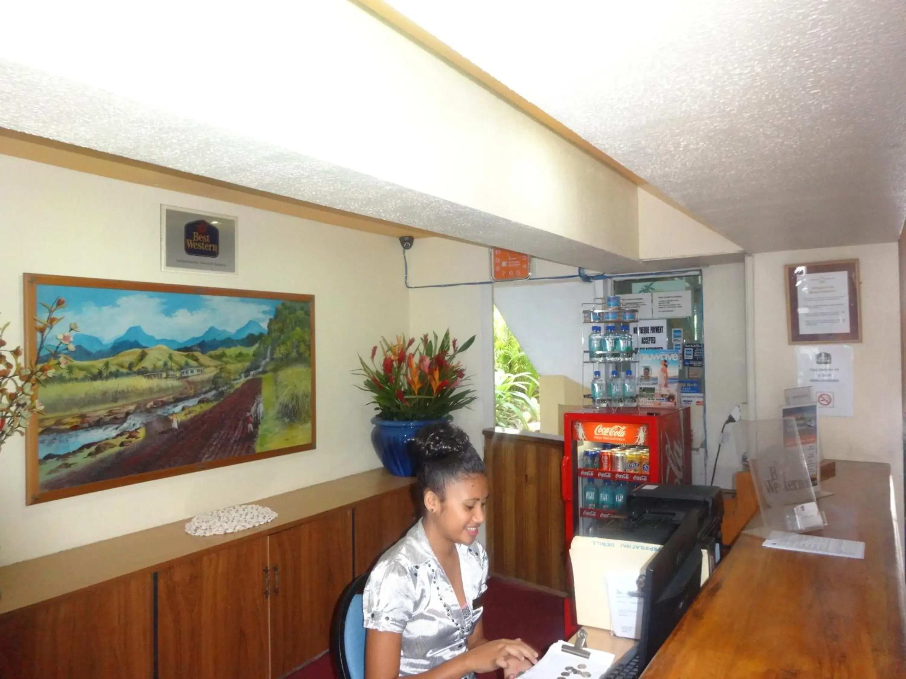Lobby or reception in Suva Motor Inn Lobby or reception in Suva Motor Inn