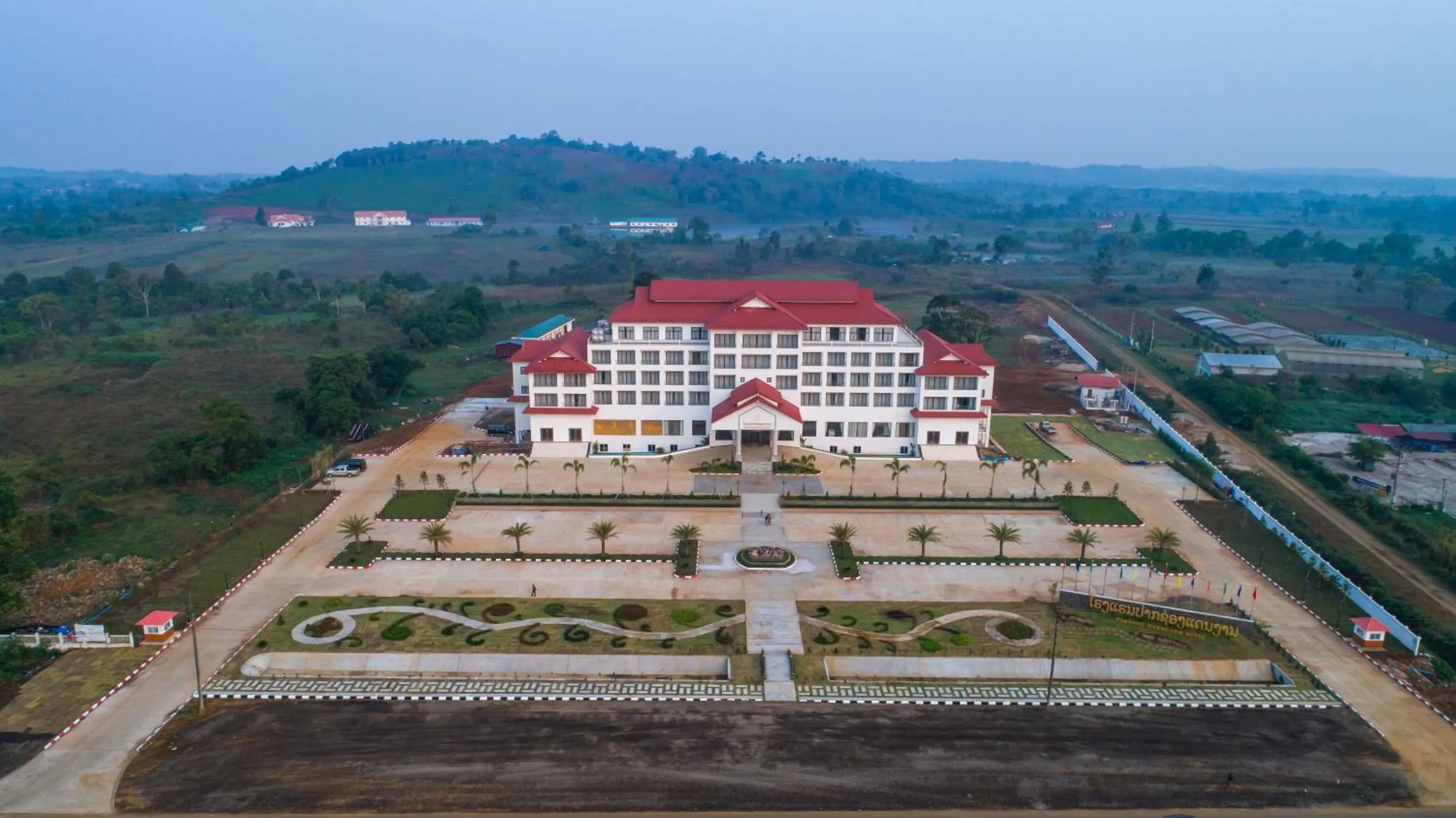 Bird's eye view in Paksong Danngarm Hotel