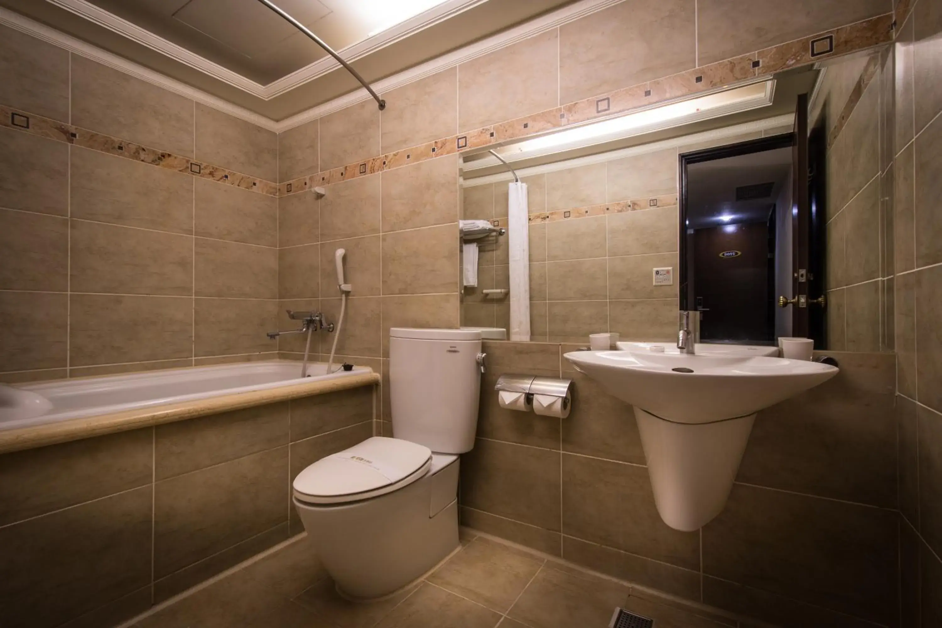 Bathroom in Chiayi King Hotel Bathroom in Chiayi King Hotel