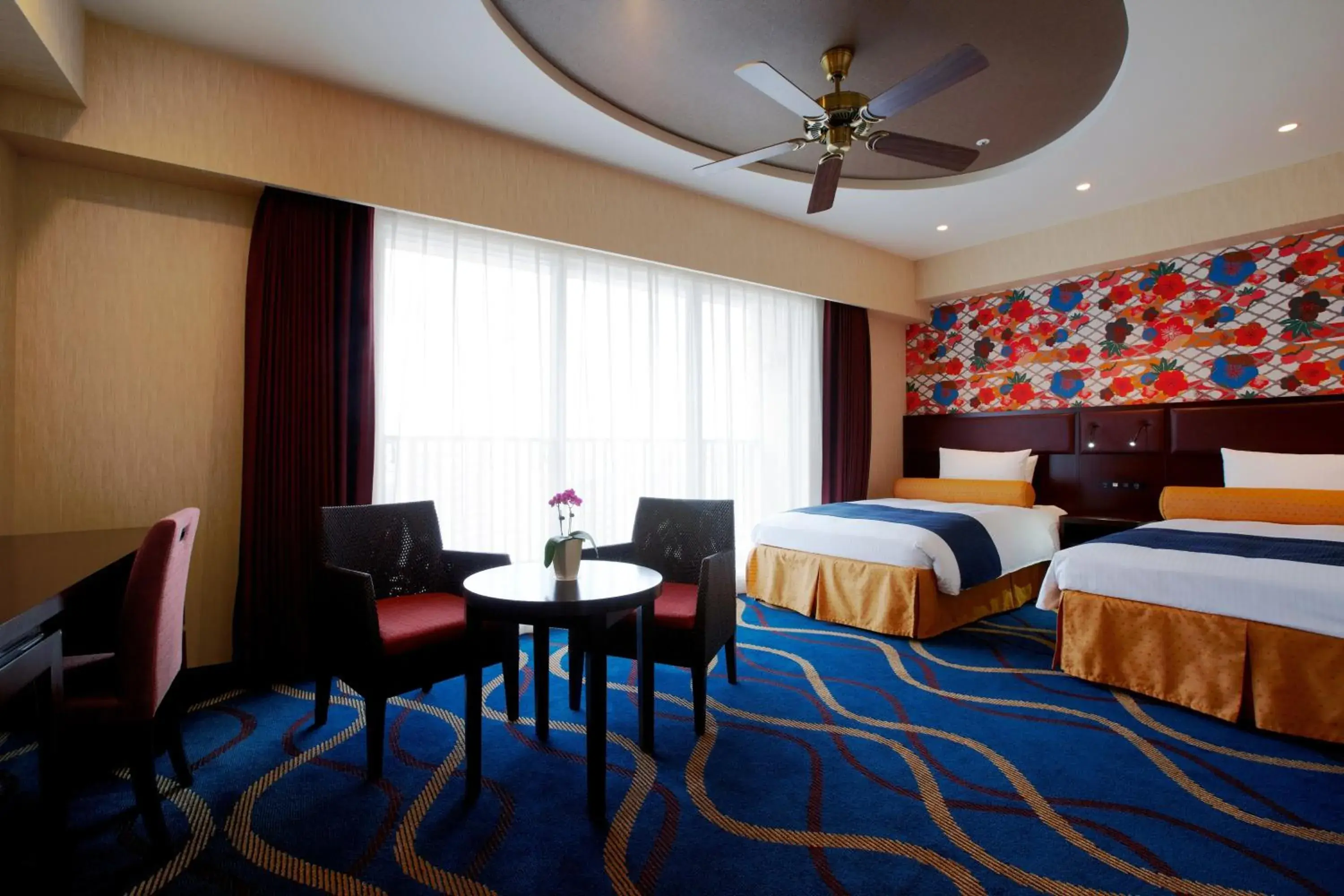 Bed in Loisir Spa Tower Naha Bed in Loisir Spa Tower Naha