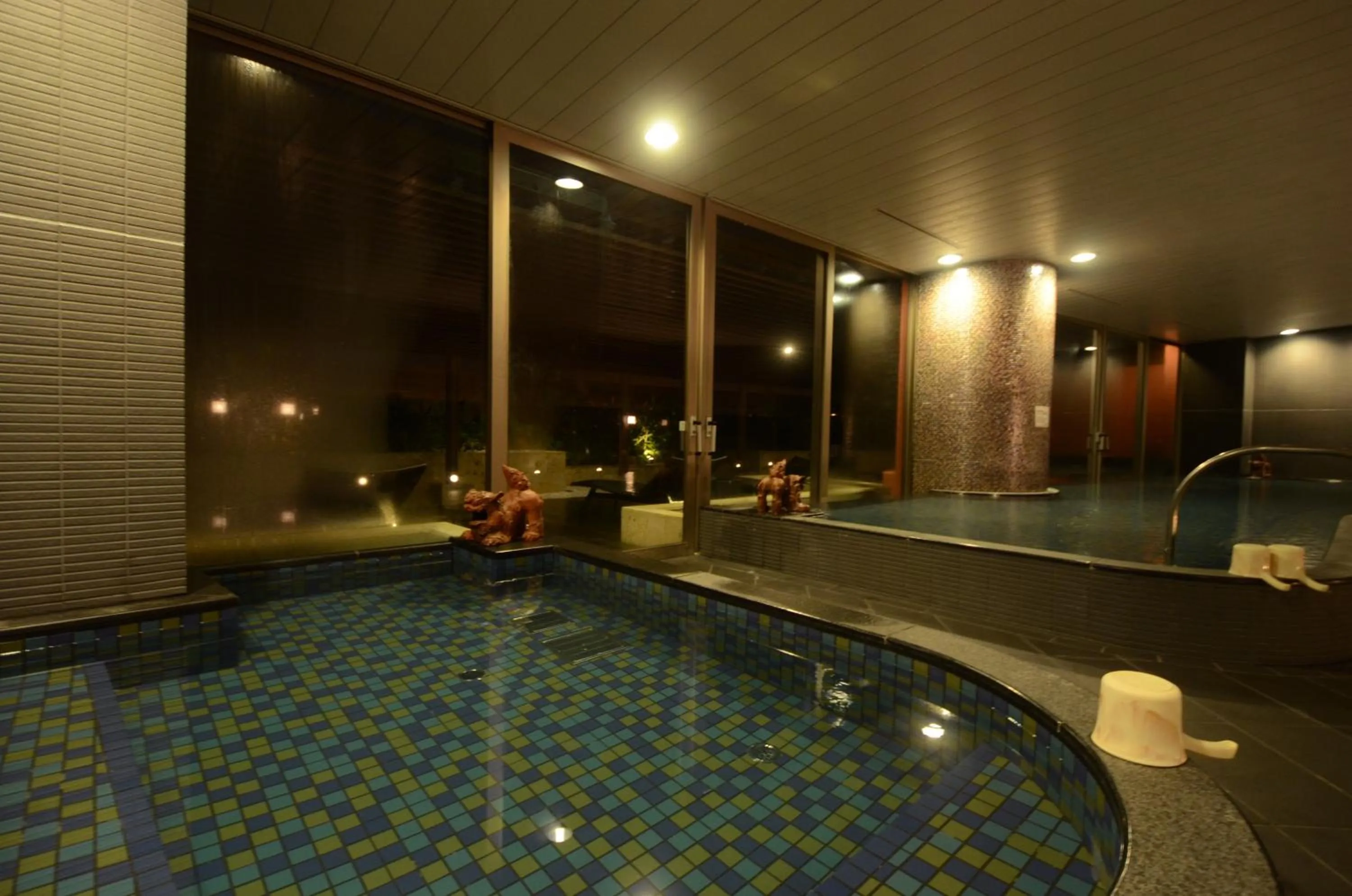 Hot Spring Bath in Loisir Spa Tower Naha