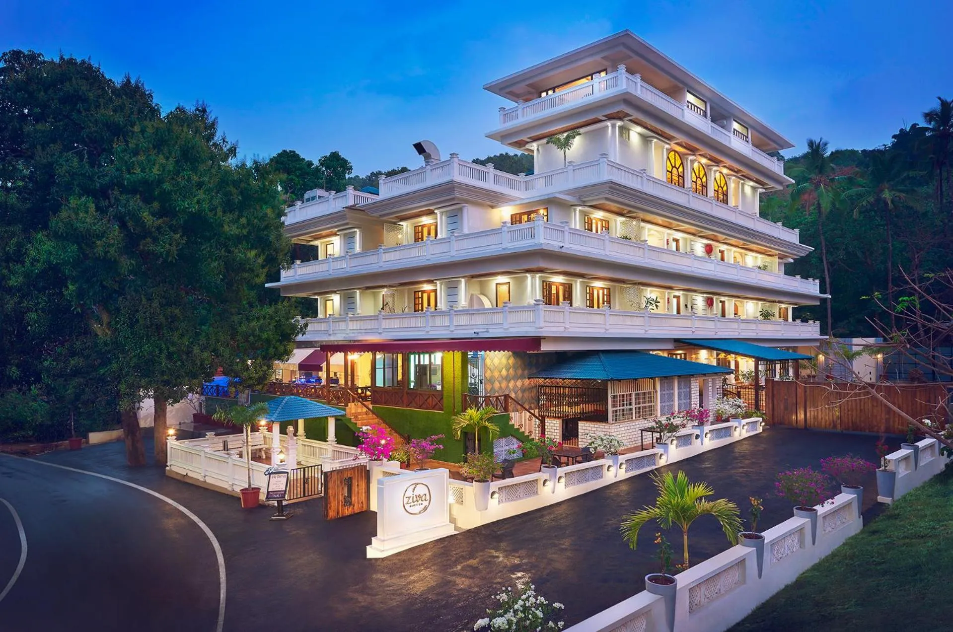 Property building in Ziva Suites - A Botique Hotel