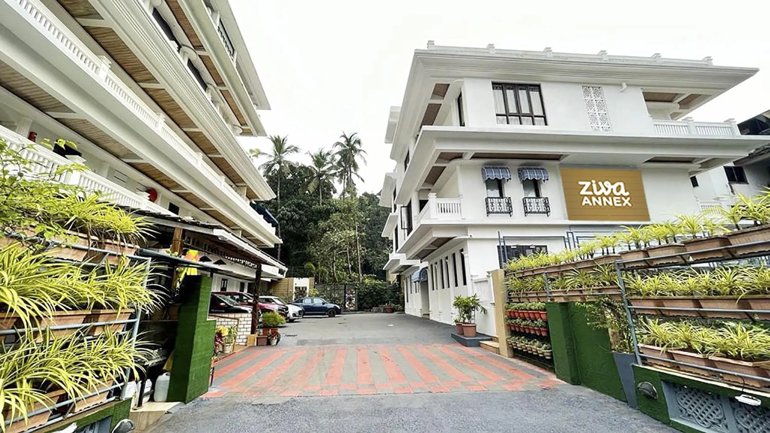 Property building in Ziva Suites - A Botique Hotel