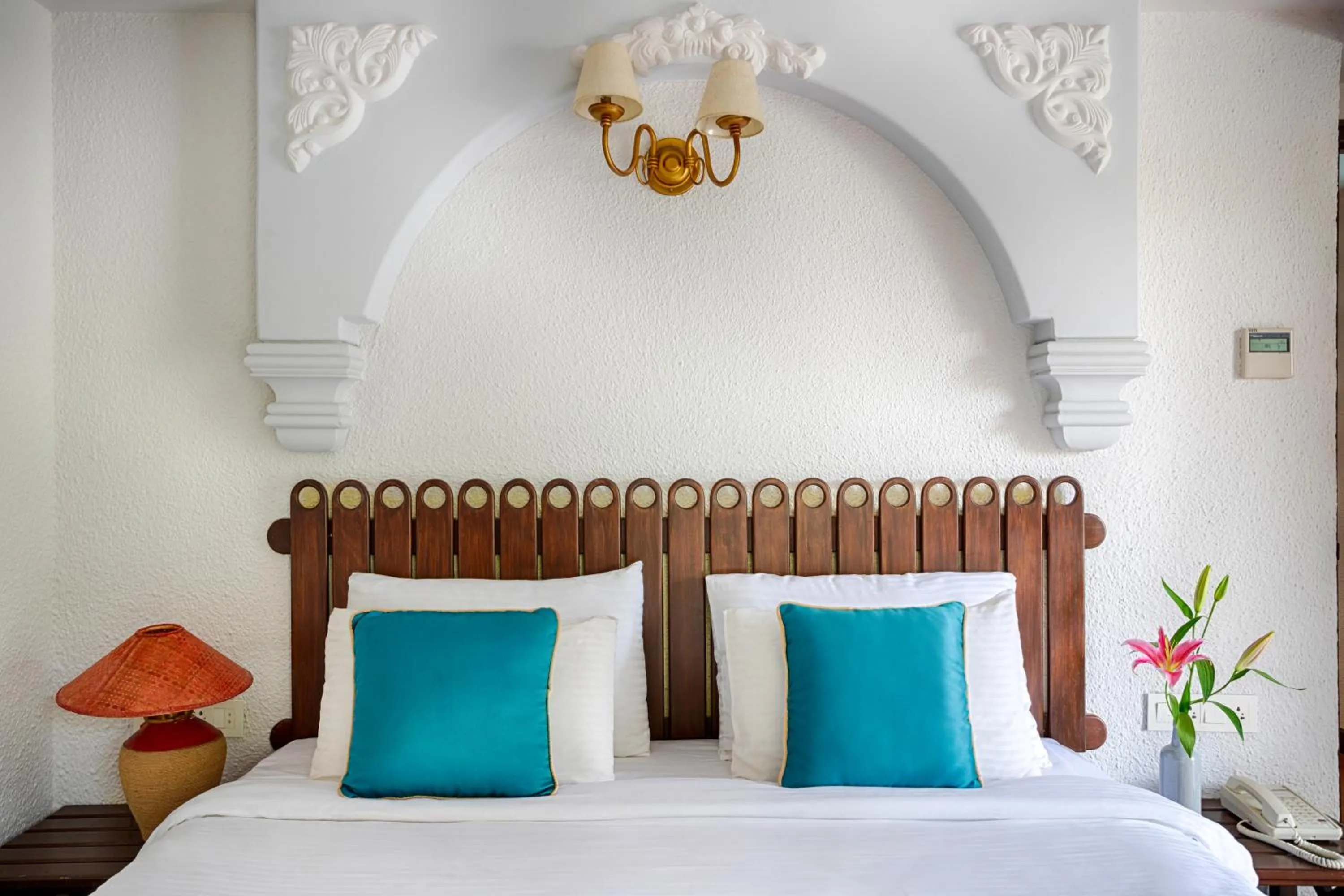 Bed in Ziva Suites - A Botique Hotel