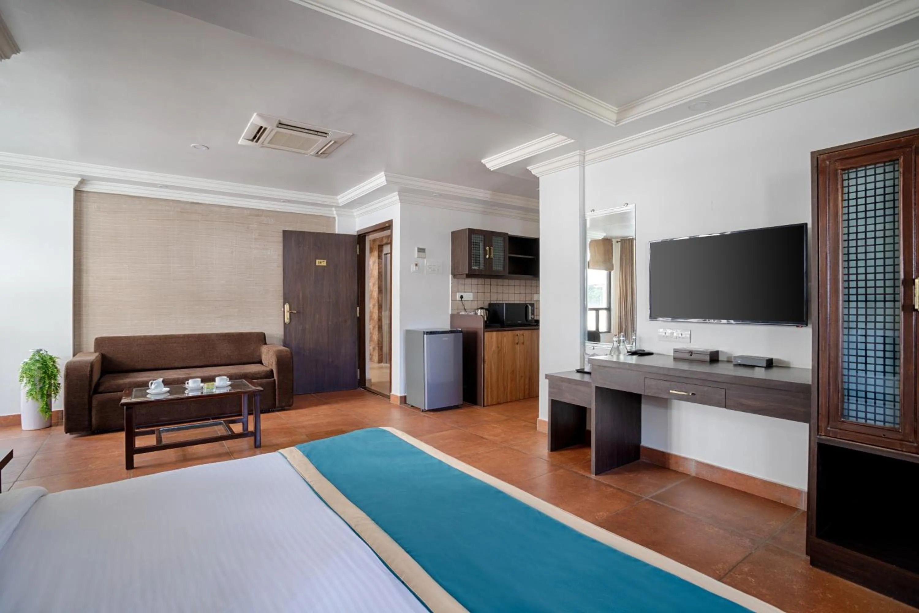 Bed in Ziva Suites - A Botique Hotel