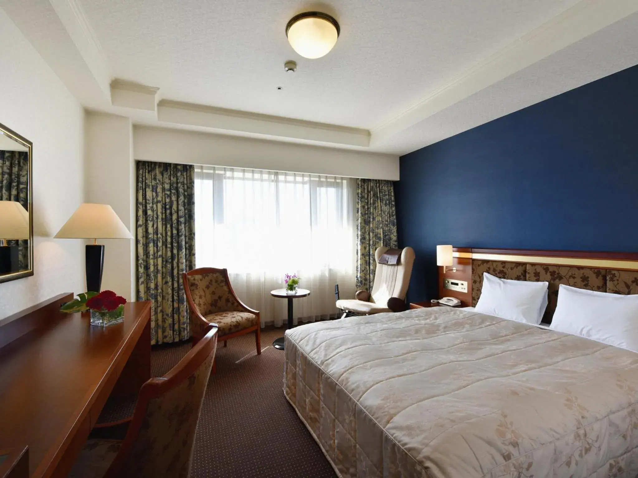 Bed in Hotel Crown Palais Chiryu Bed in Hotel Crown Palais Chiryu