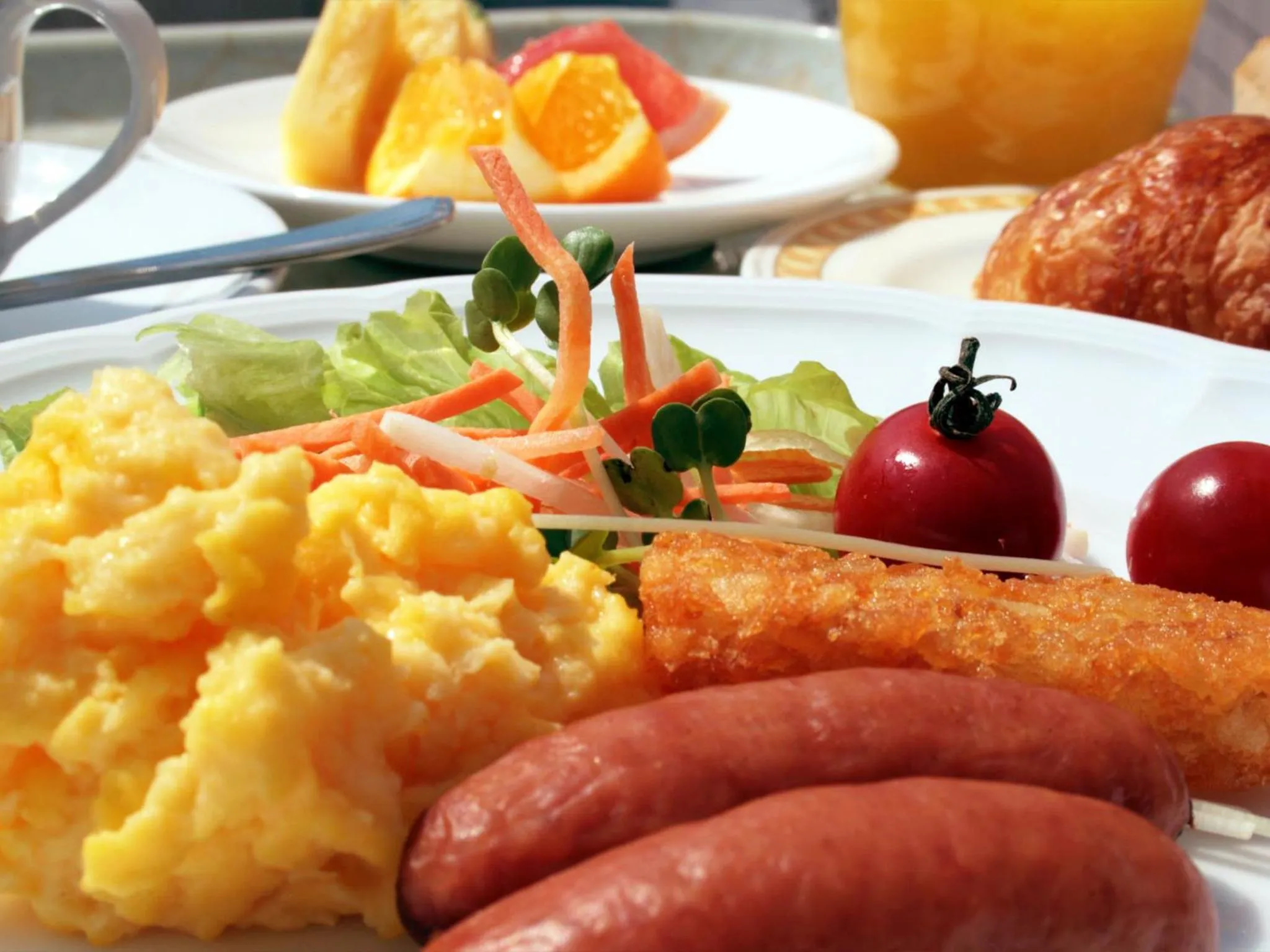 Breakfast in Hotel Crown Palais Chiryu