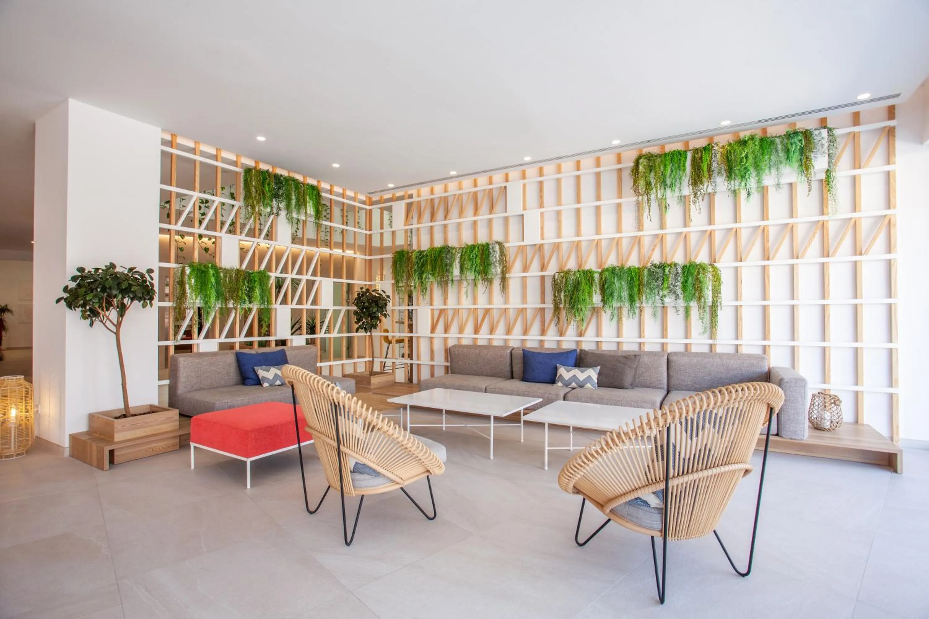 Lobby or reception in Grupotel Picafort Beach