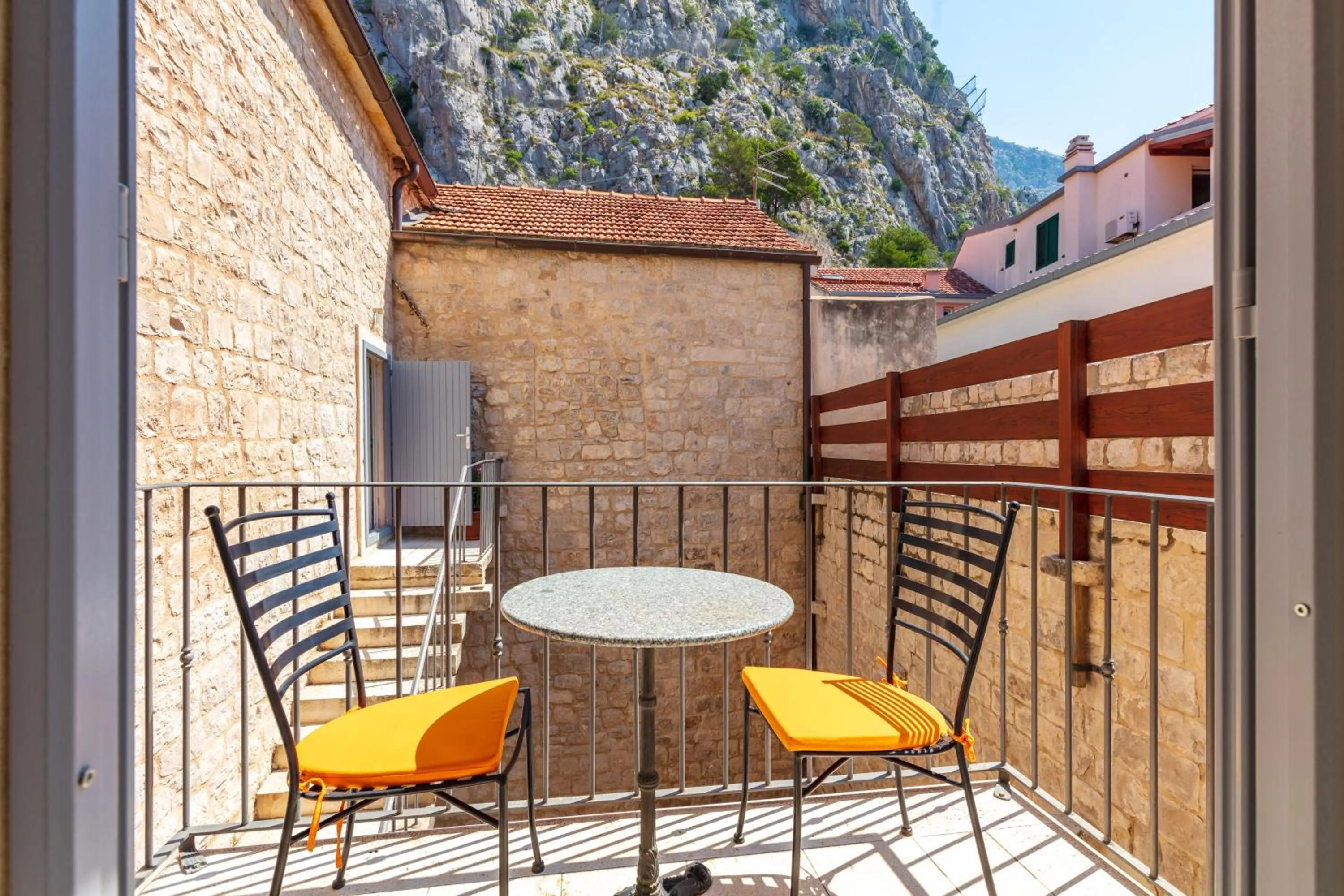 Balcony/Terrace in Villa Mama - Traditional Apartments in Omis, free parking