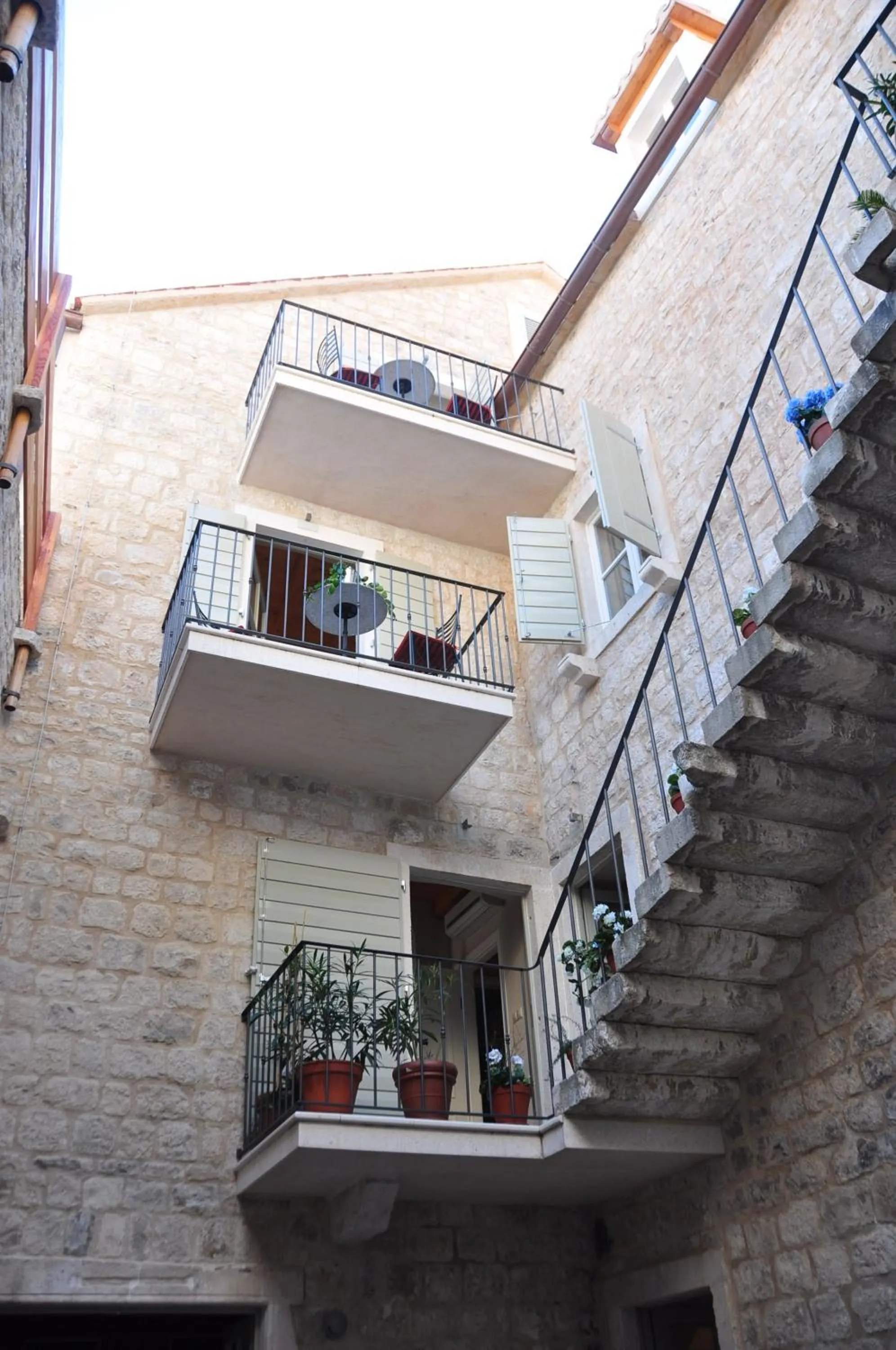Property building in Villa Mama - Traditional Apartments in Omis, free parking