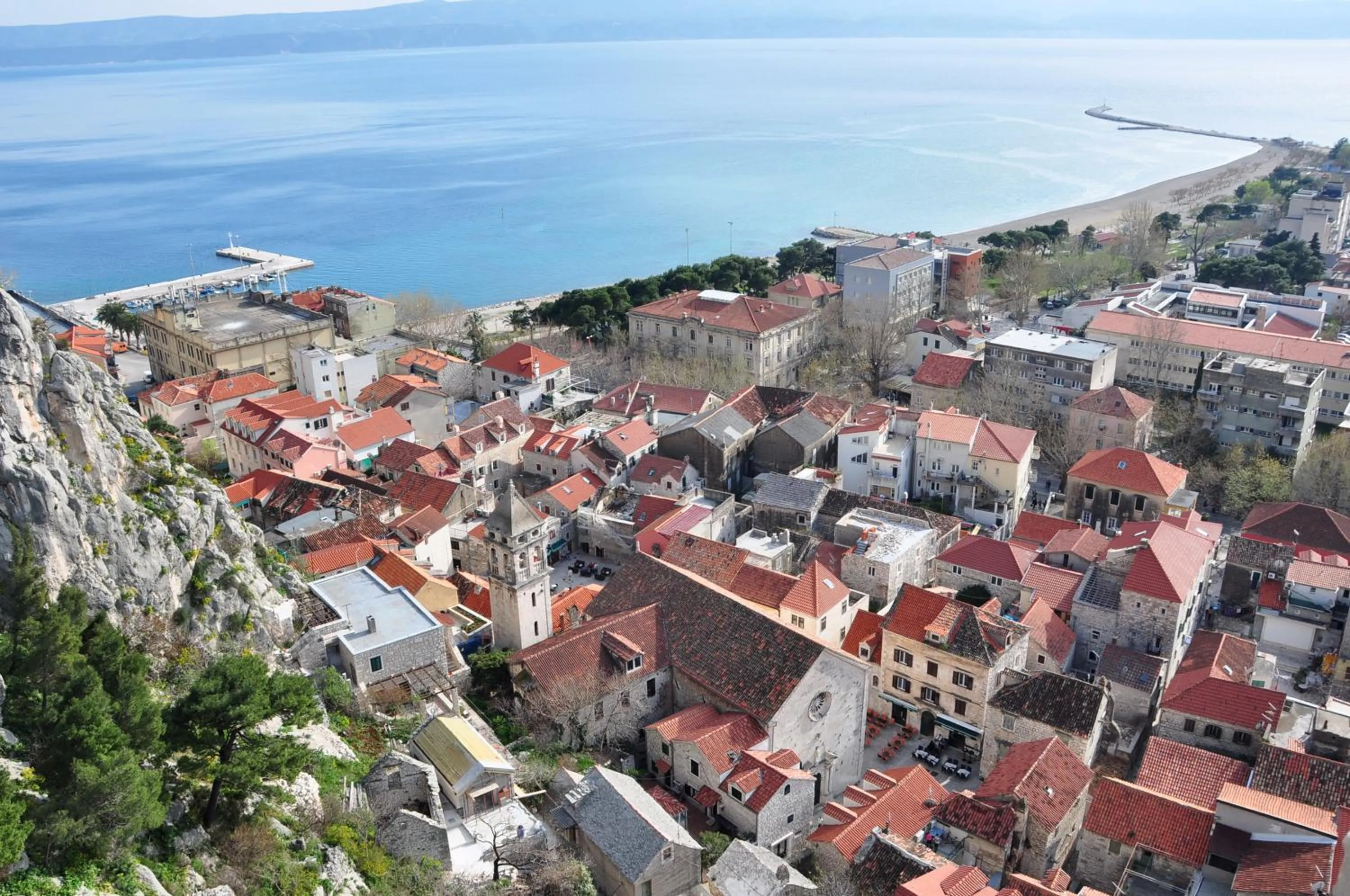 Nearby landmark in Villa Mama - Traditional Apartments in Omis, free parking