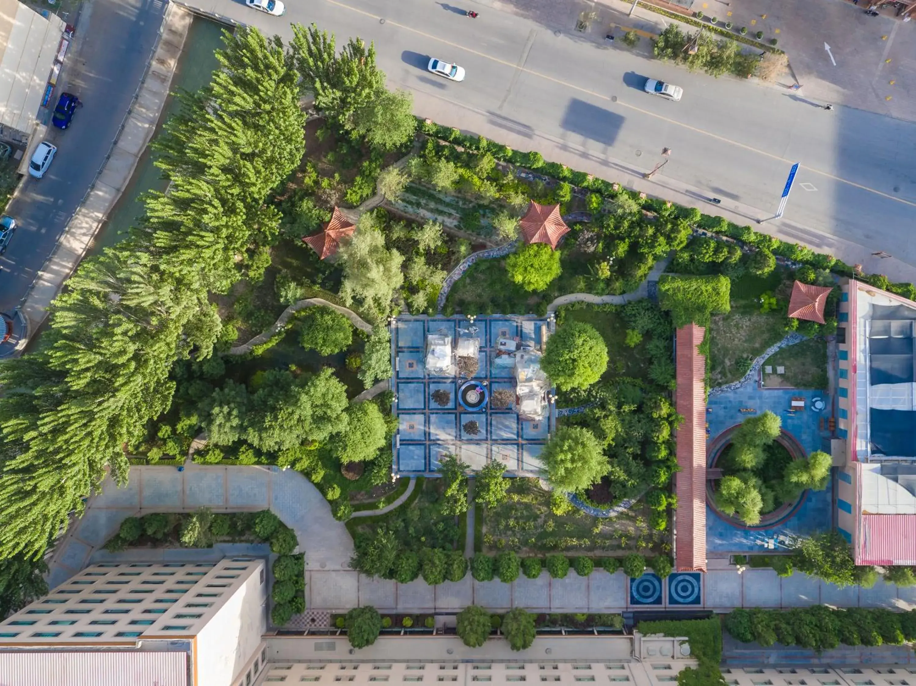 Property building in Dunhuang Hotel Property building in Dunhuang Hotel