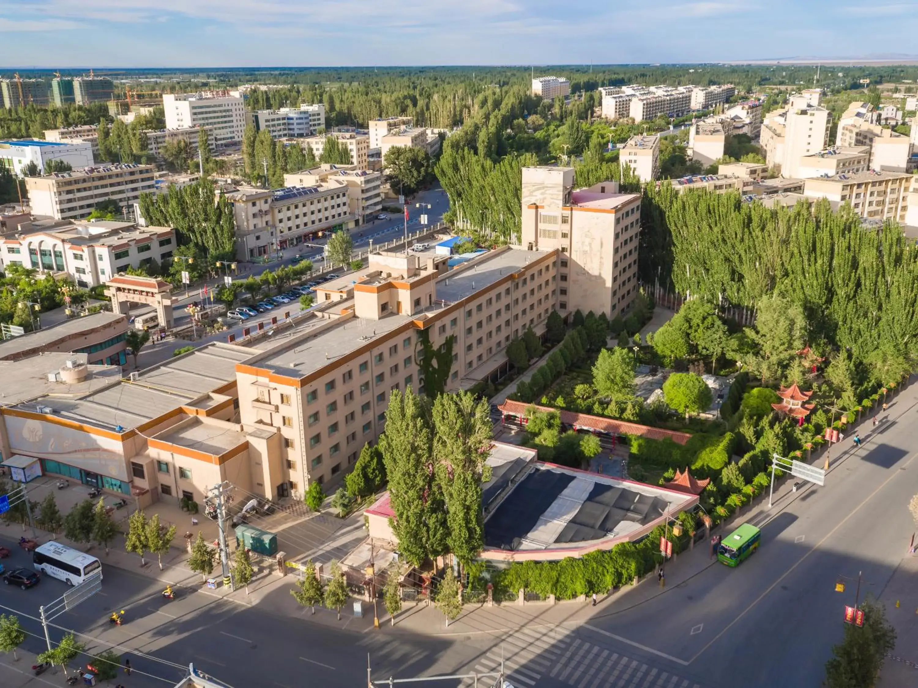 Property building in Dunhuang Hotel Property building in Dunhuang Hotel