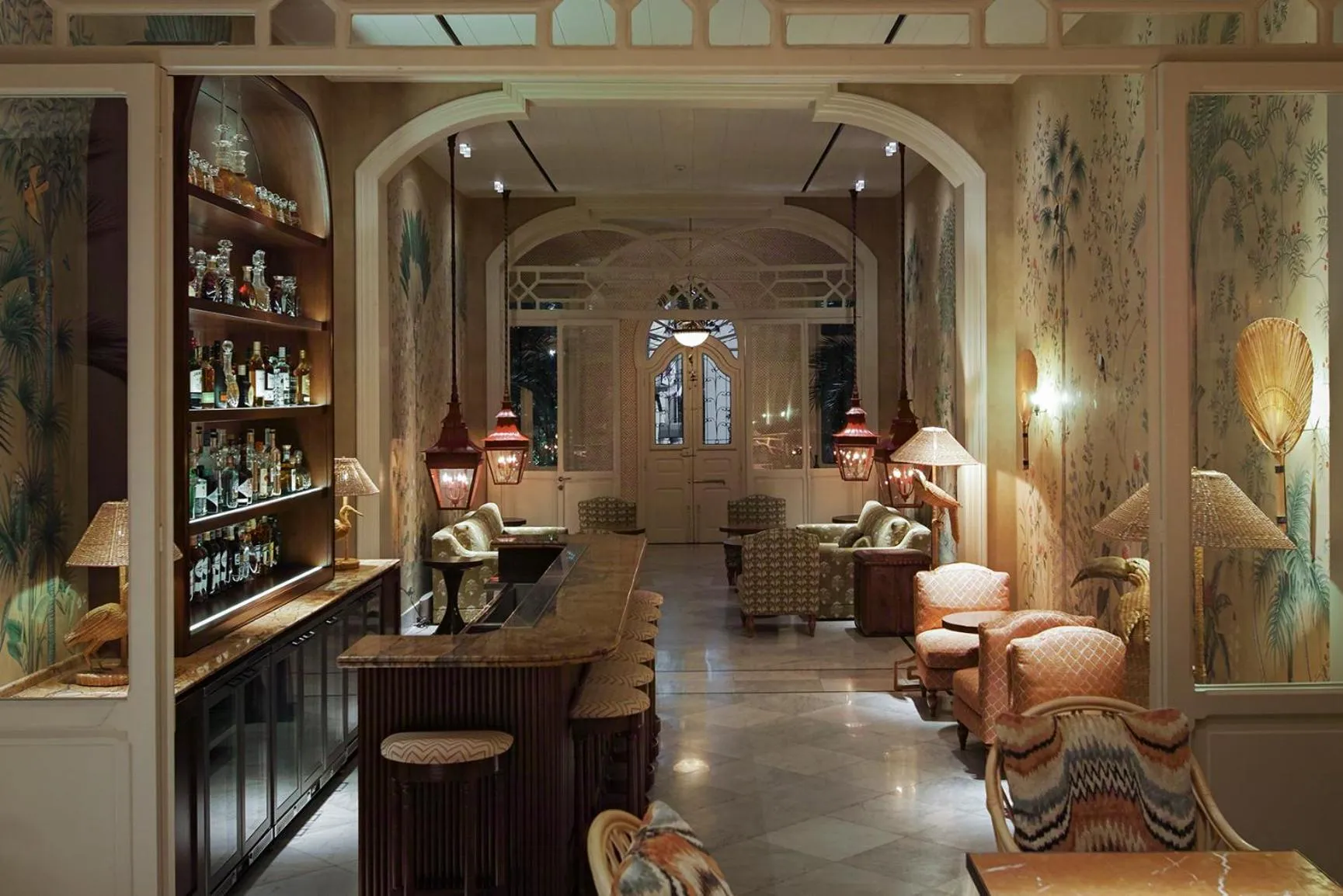 Lobby or reception in Albergo Hotel