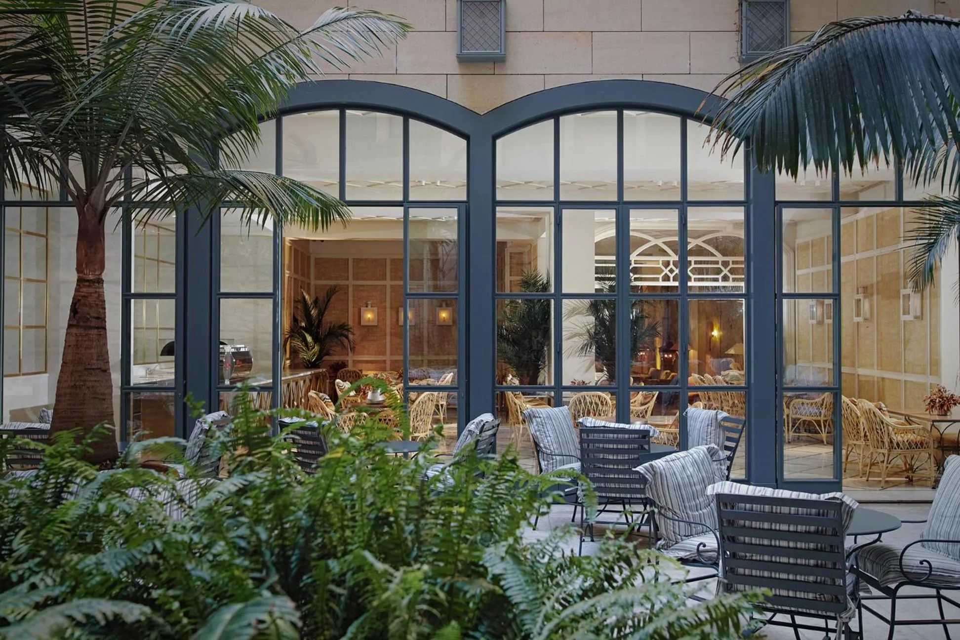 Patio in Albergo Hotel