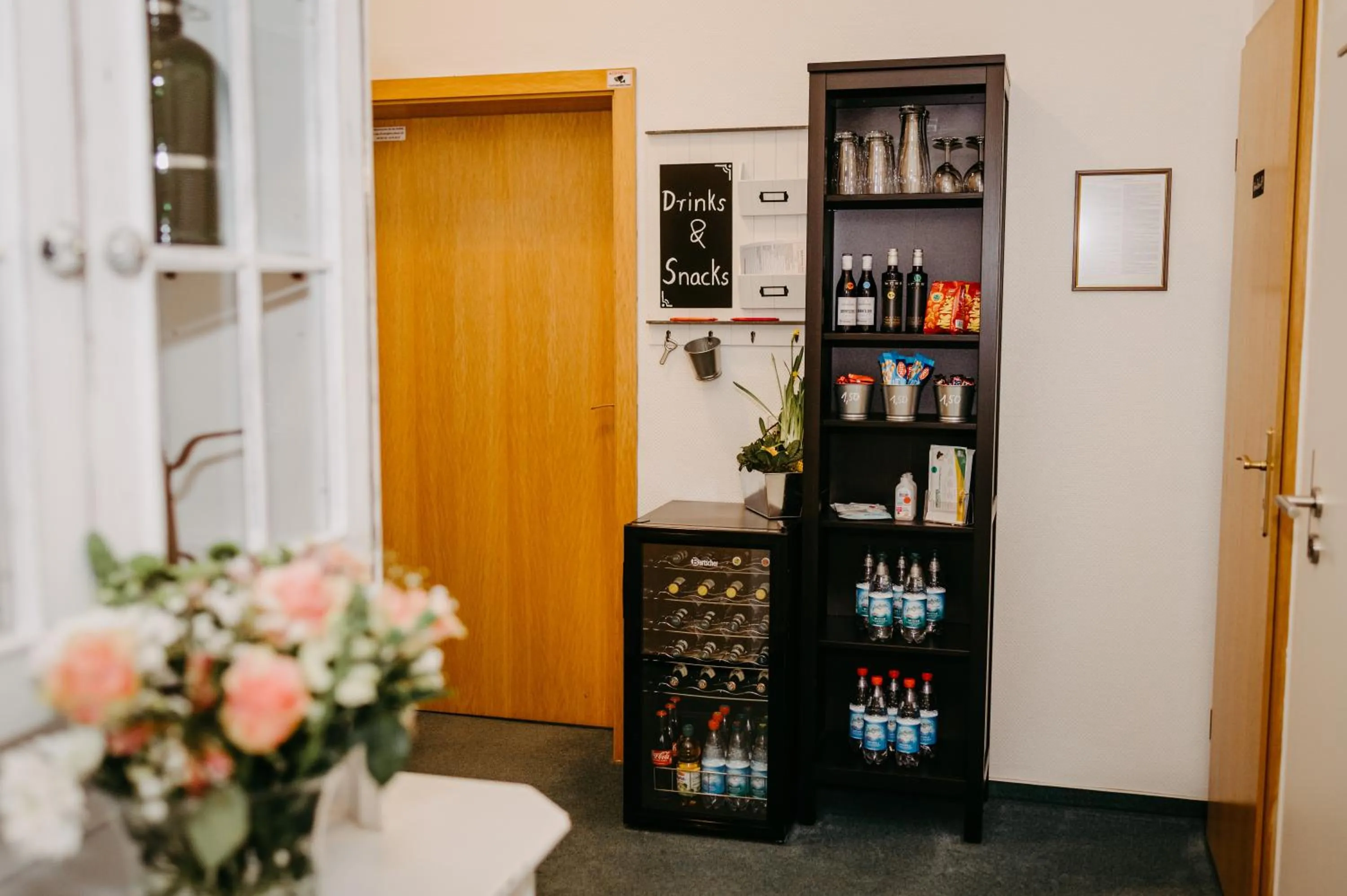 Lobby or reception in Hotel Garni "Villa am Schaalsee"