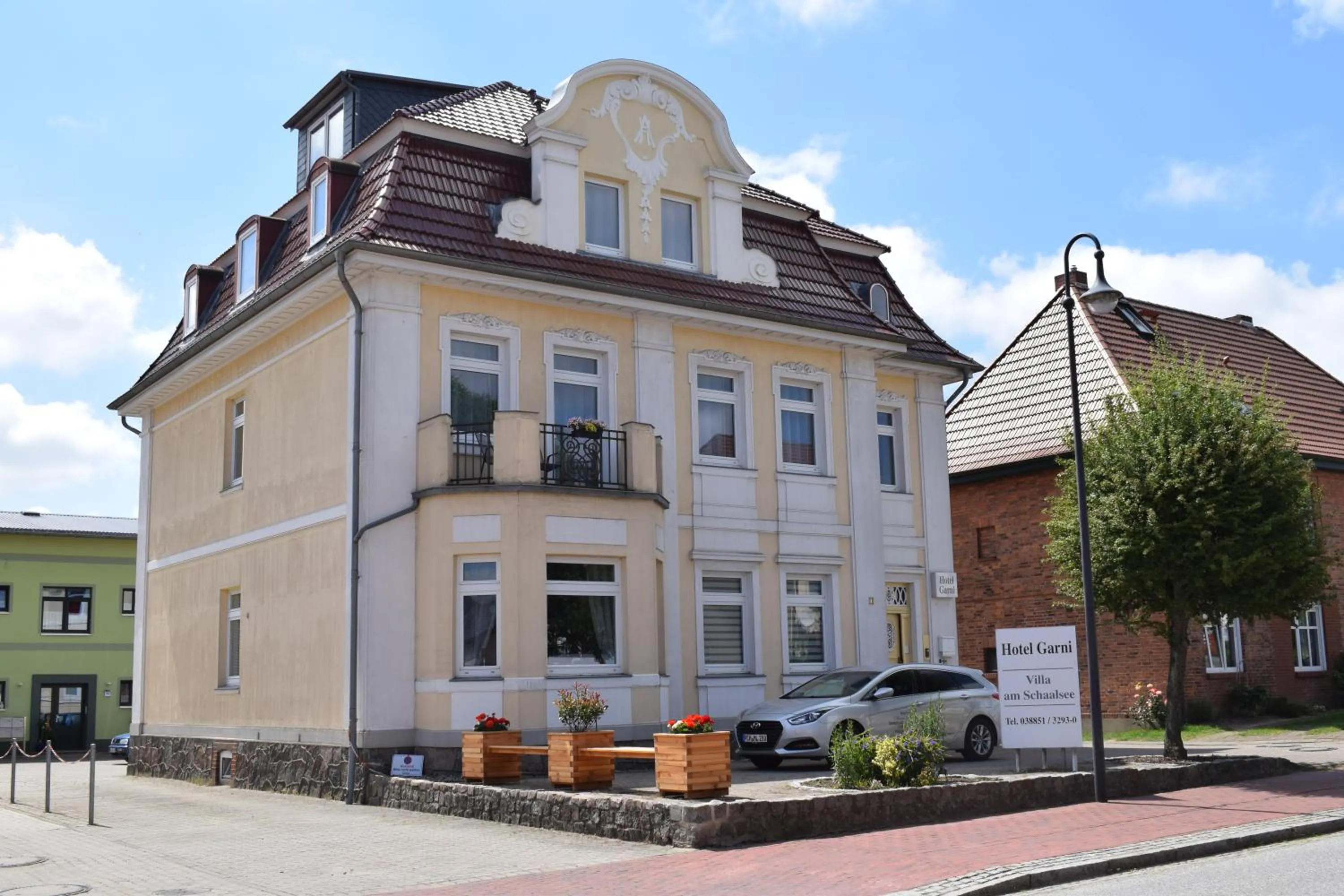 Property building in Hotel Garni "Villa am Schaalsee"