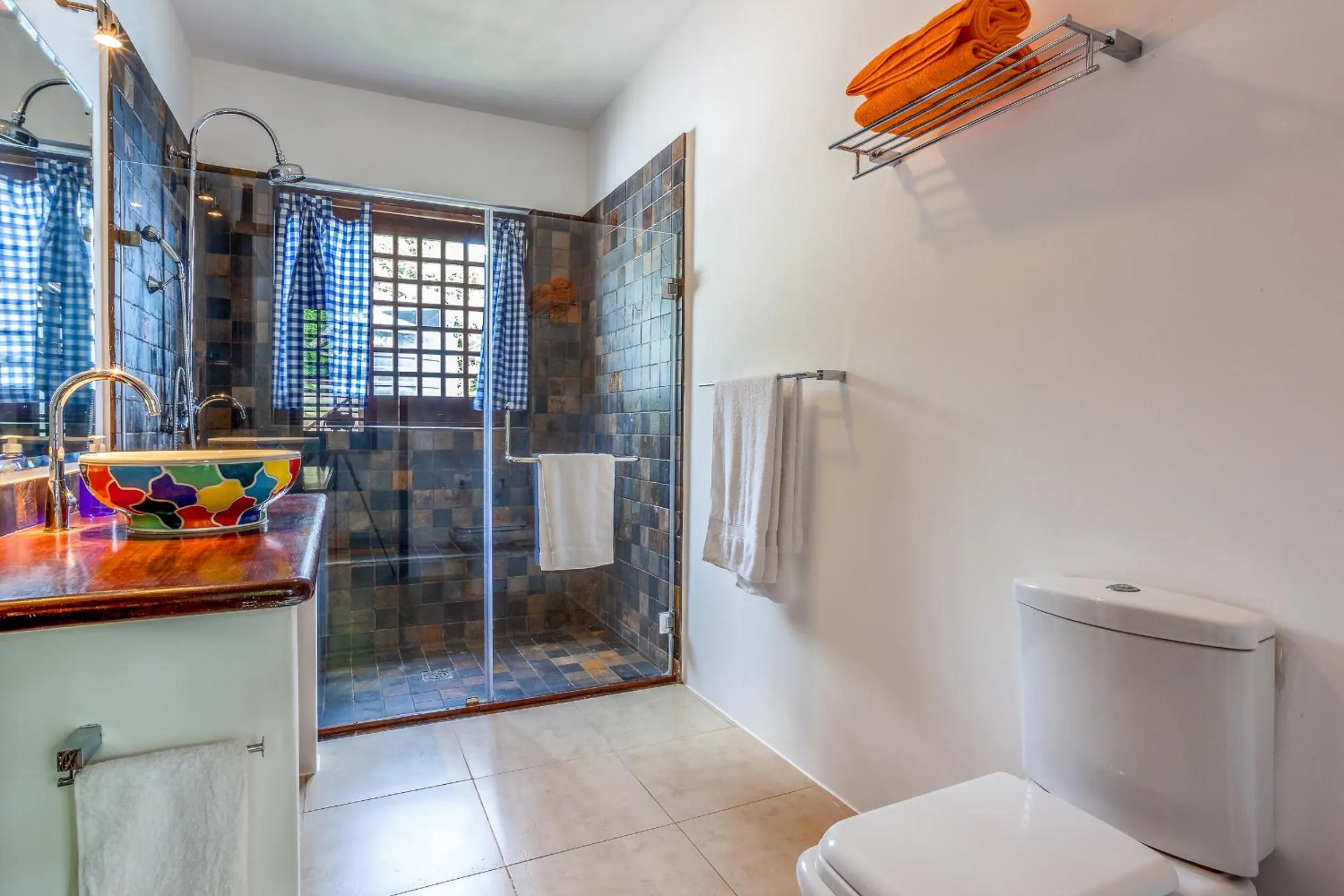 Bathroom in Tequila Sunrise Beach Cabana - Diani Beach