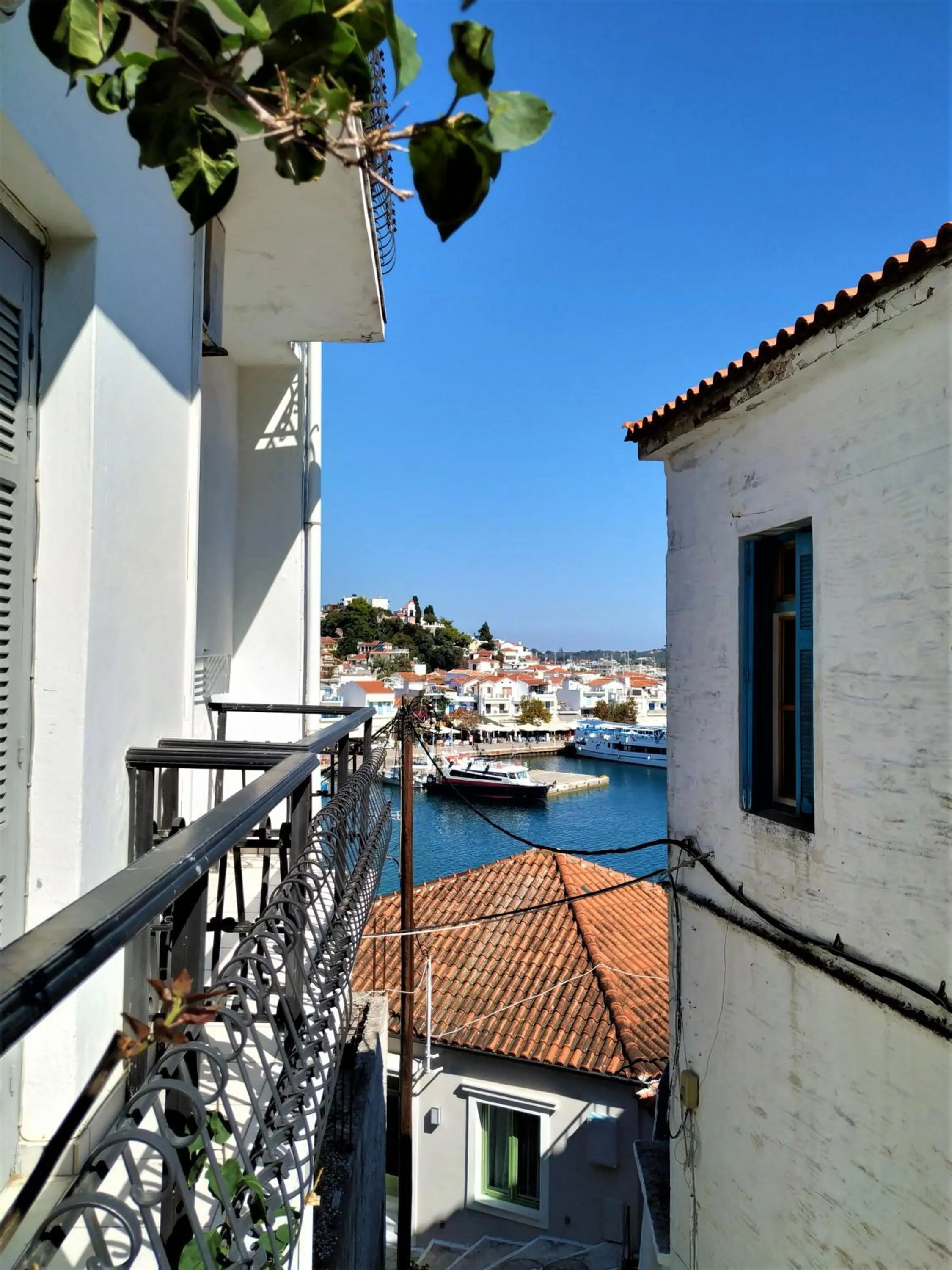 Balcony/Terrace in Argo Pension