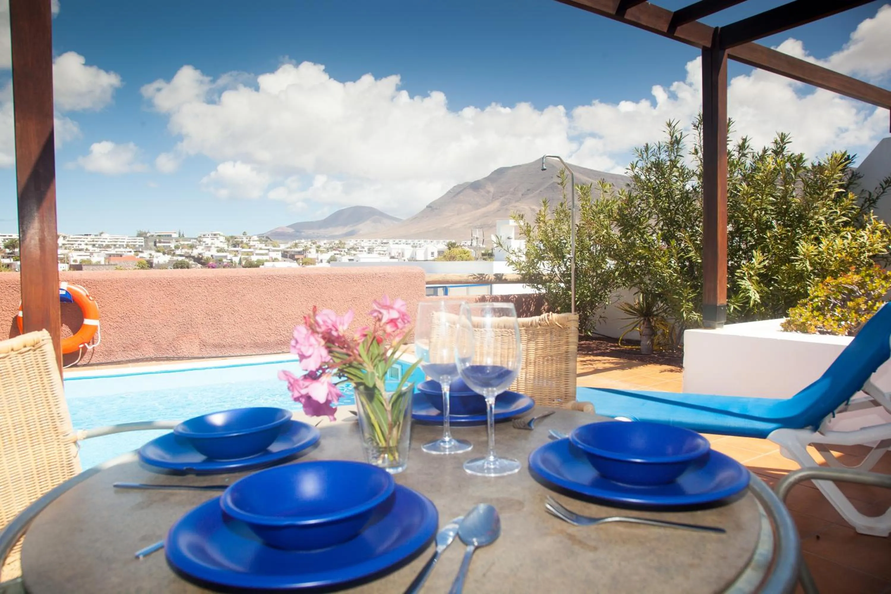 Balcony/Terrace in Villas Las Marinas