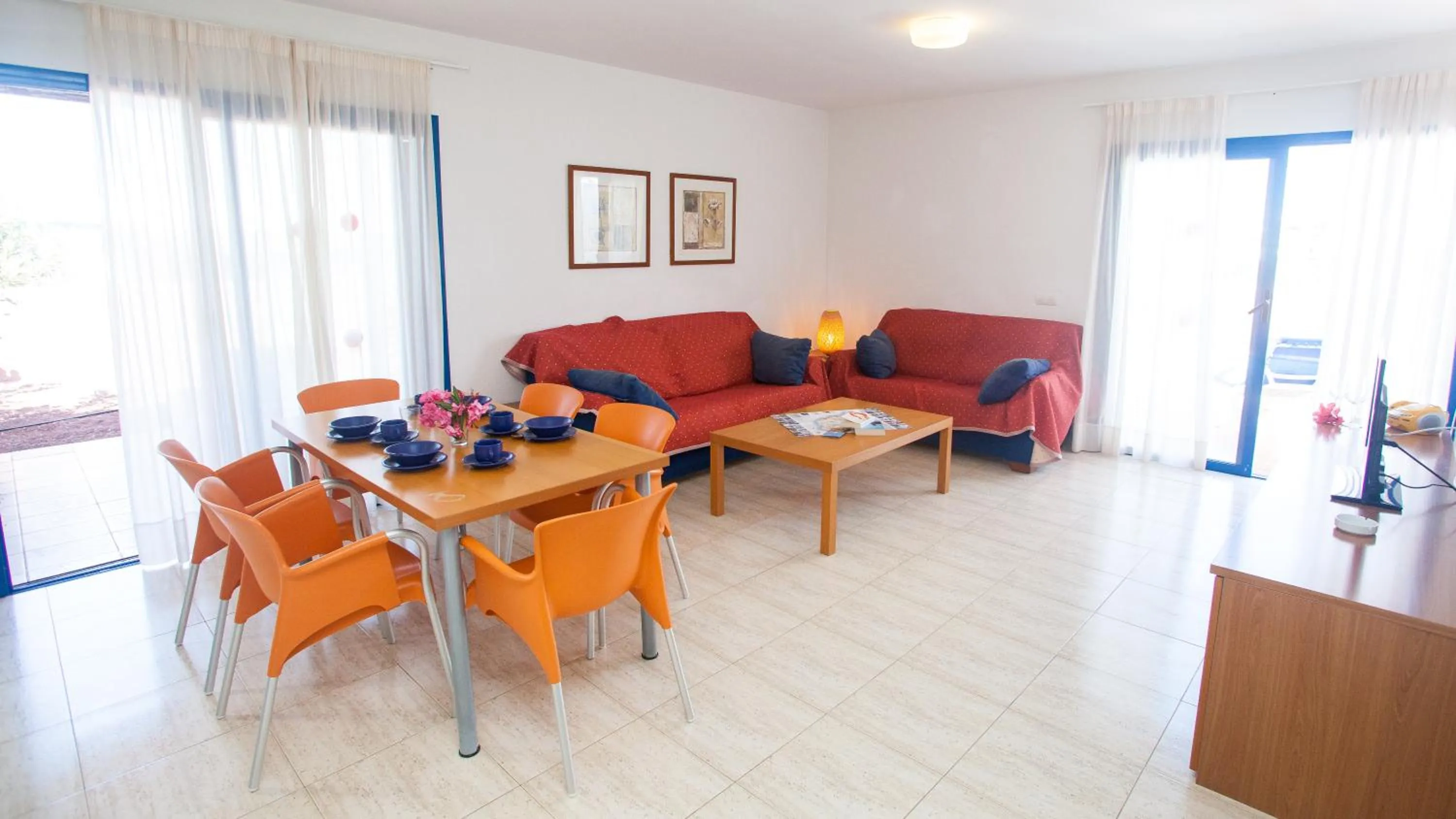 Living room in Villas Las Marinas