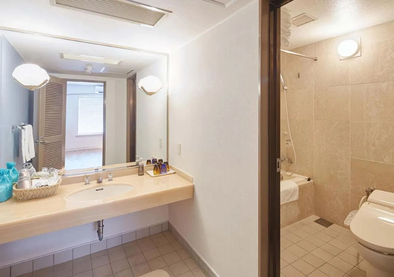 Bathroom in Royal View Hotel Churaumi