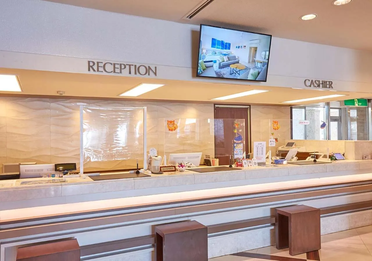 Lobby or reception in Royal View Hotel Churaumi