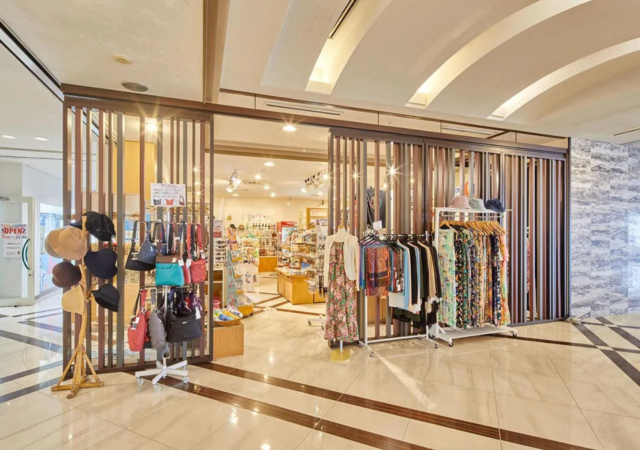 Shopping Area in Royal View Hotel Churaumi