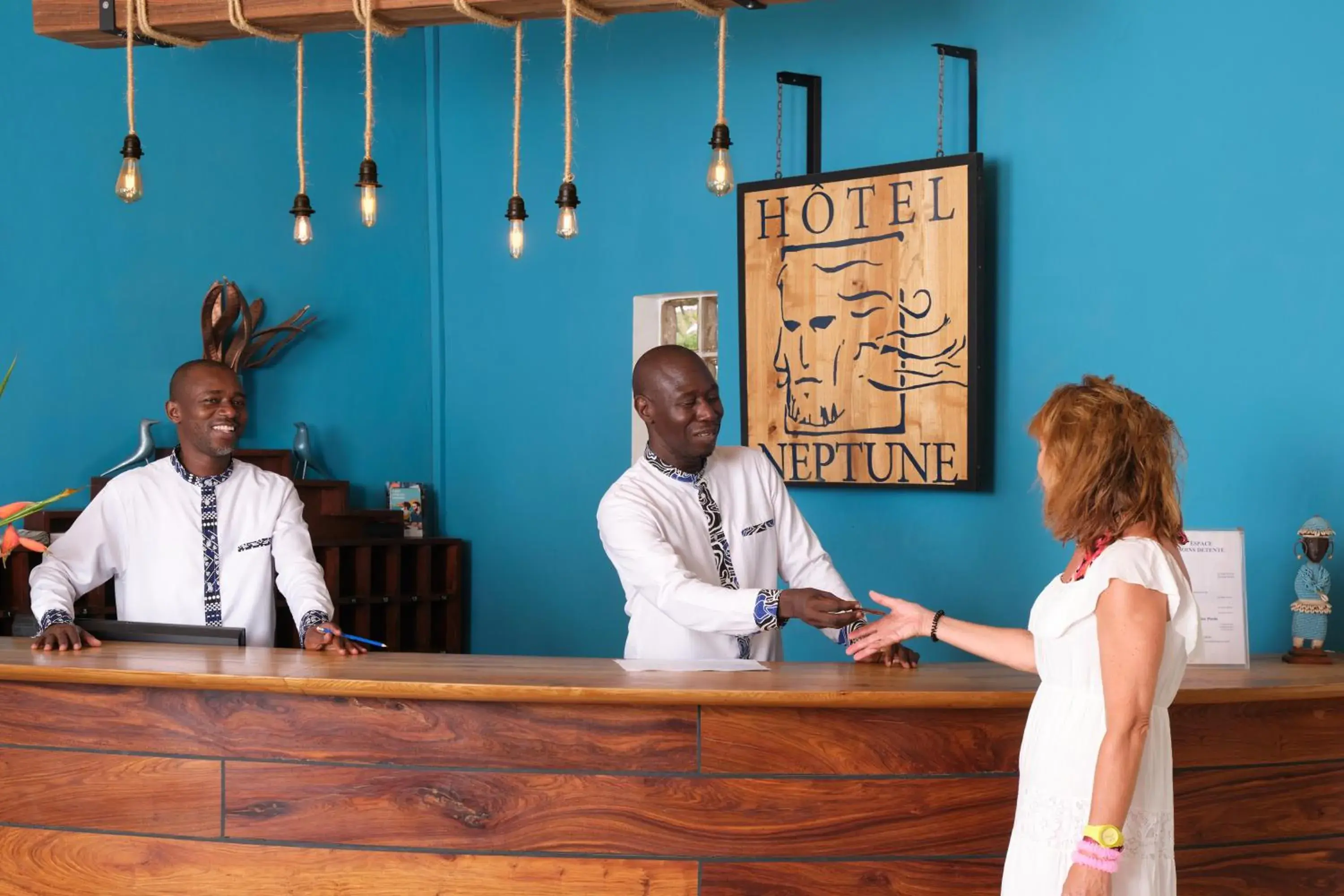 Lobby or reception in Neptune Lobby or reception in Neptune