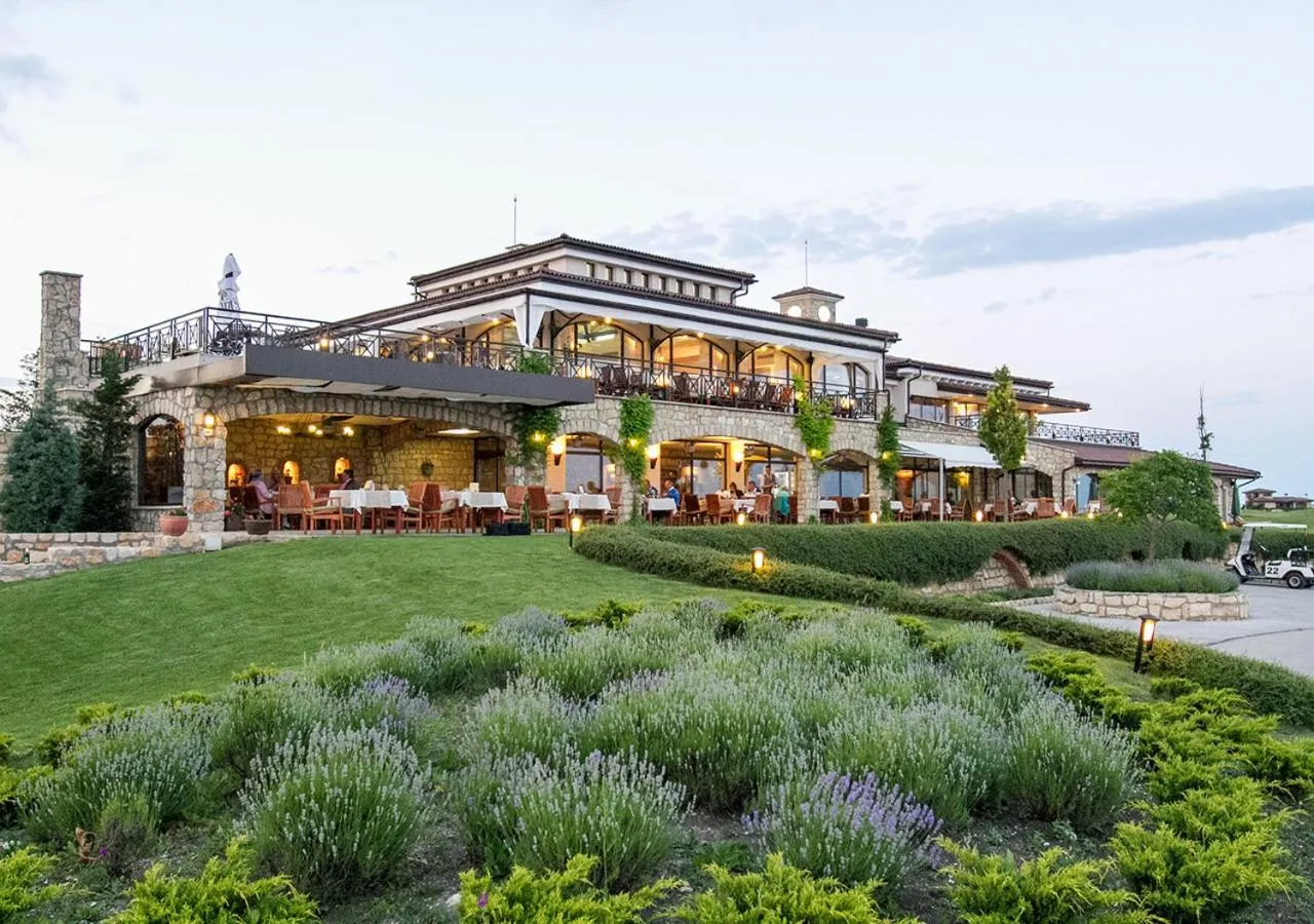 Property building in Club Residence at BlackSeaRama Golf