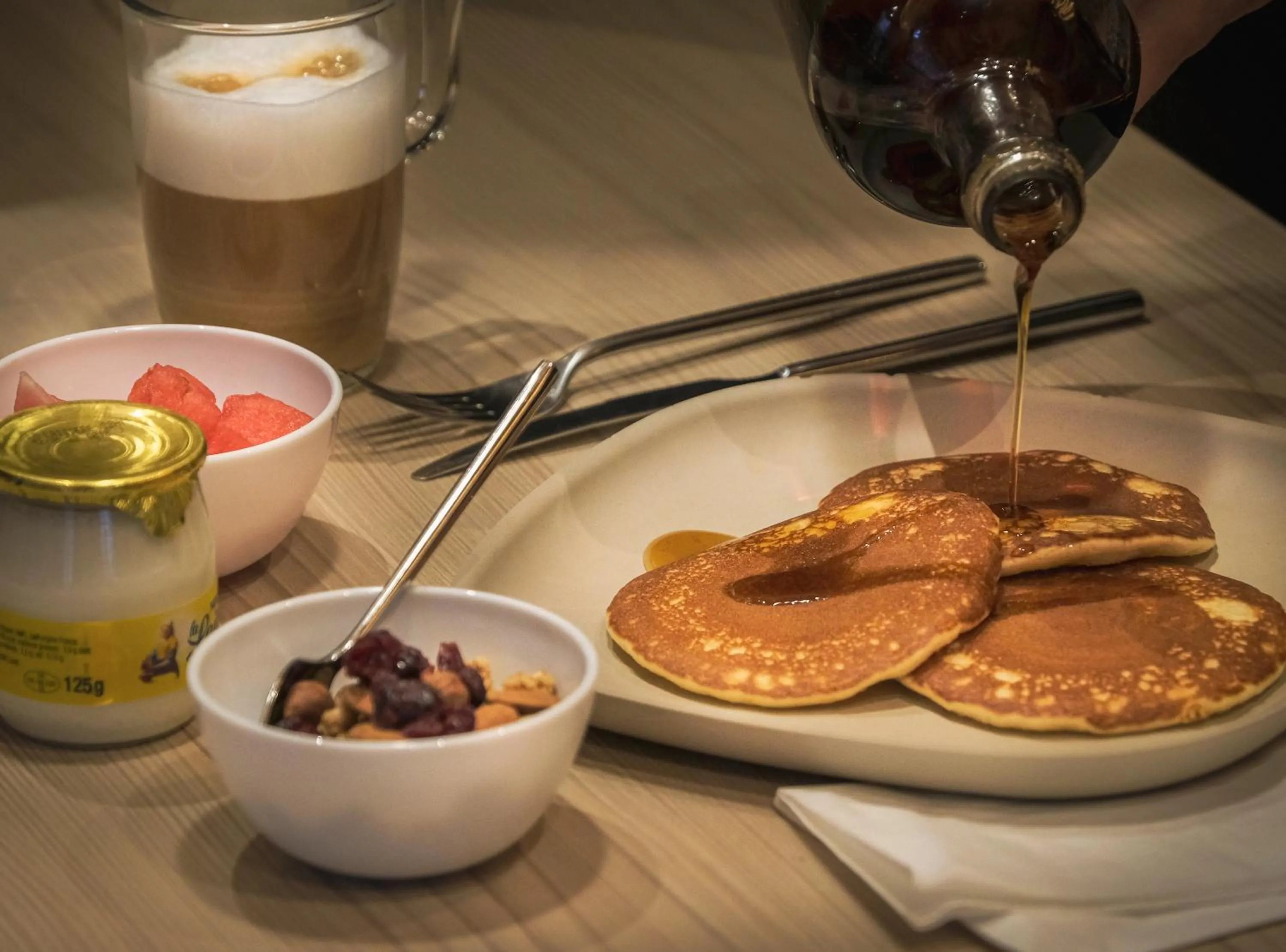 Breakfast in Urban Bivouac Hotel