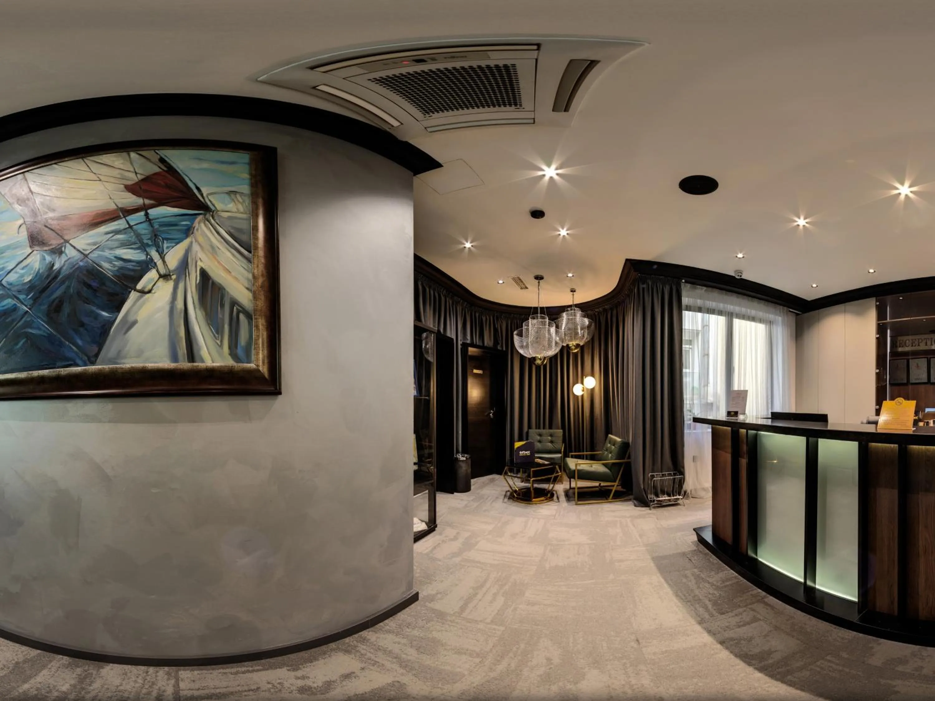 Lobby or reception in Efbet Hotel