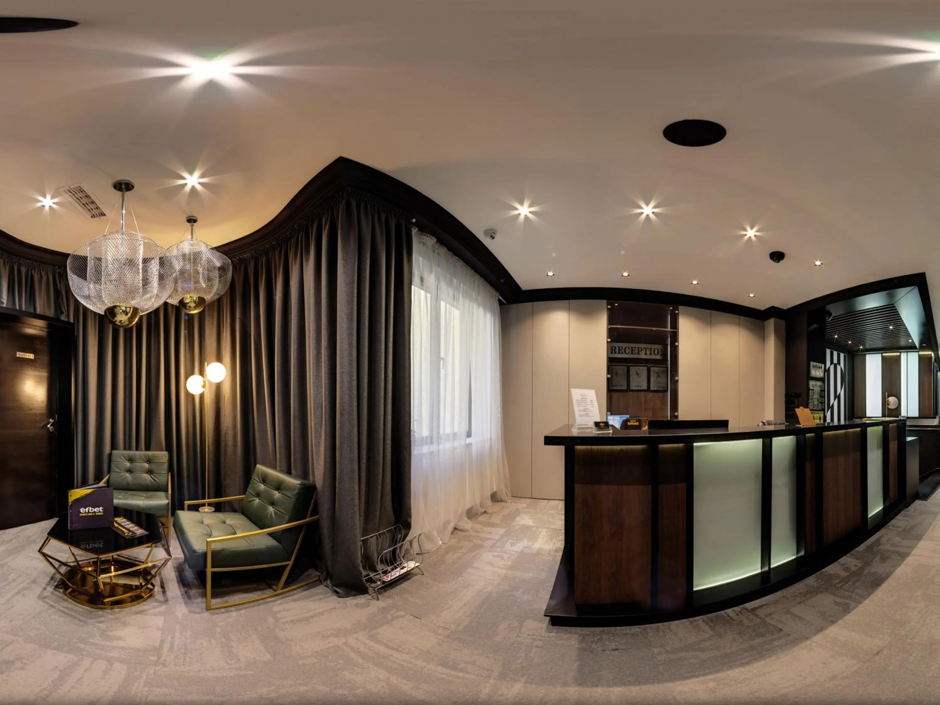 Lobby or reception in Efbet Hotel