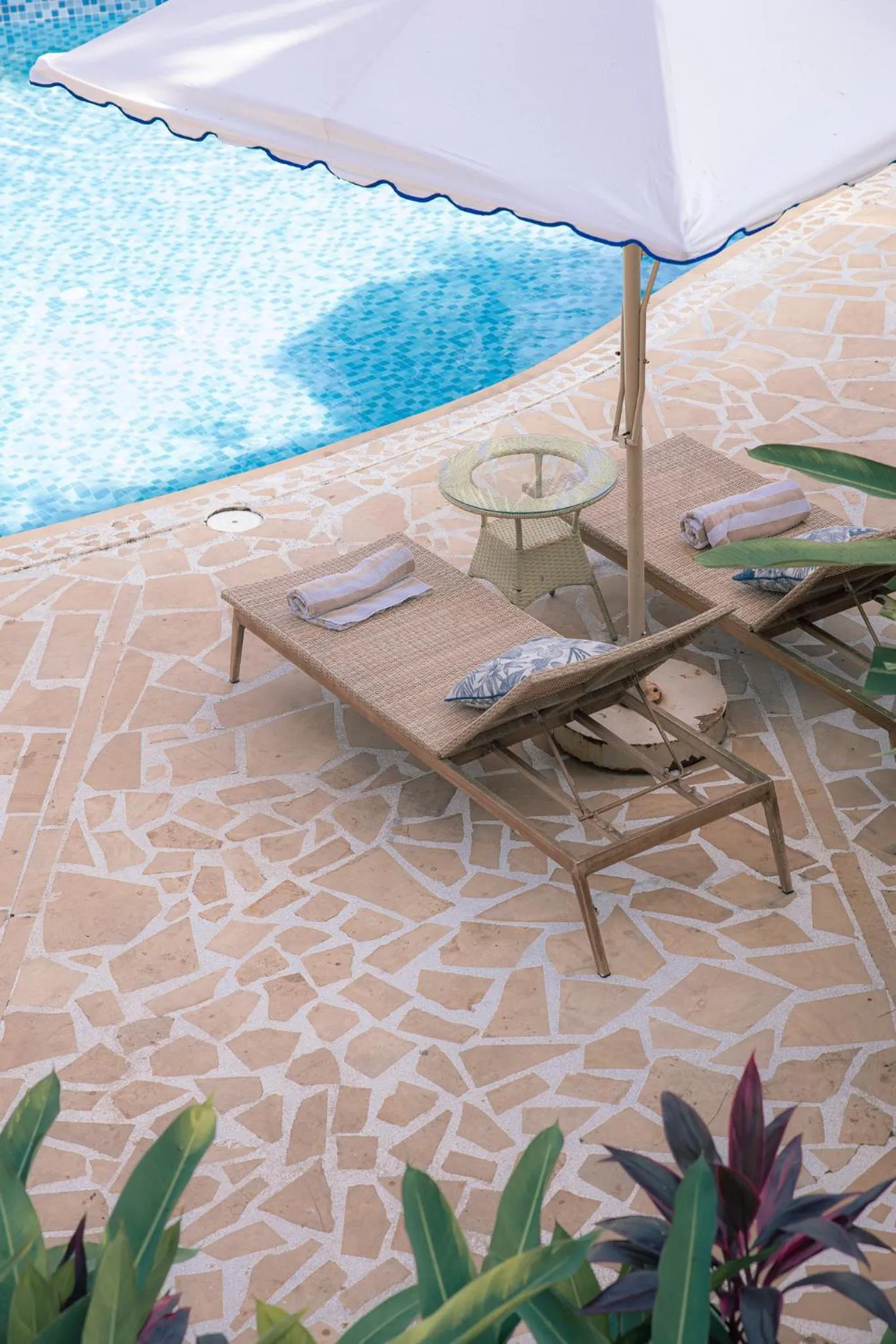 Patio in Soul Vacation Resort and Spa,Colva