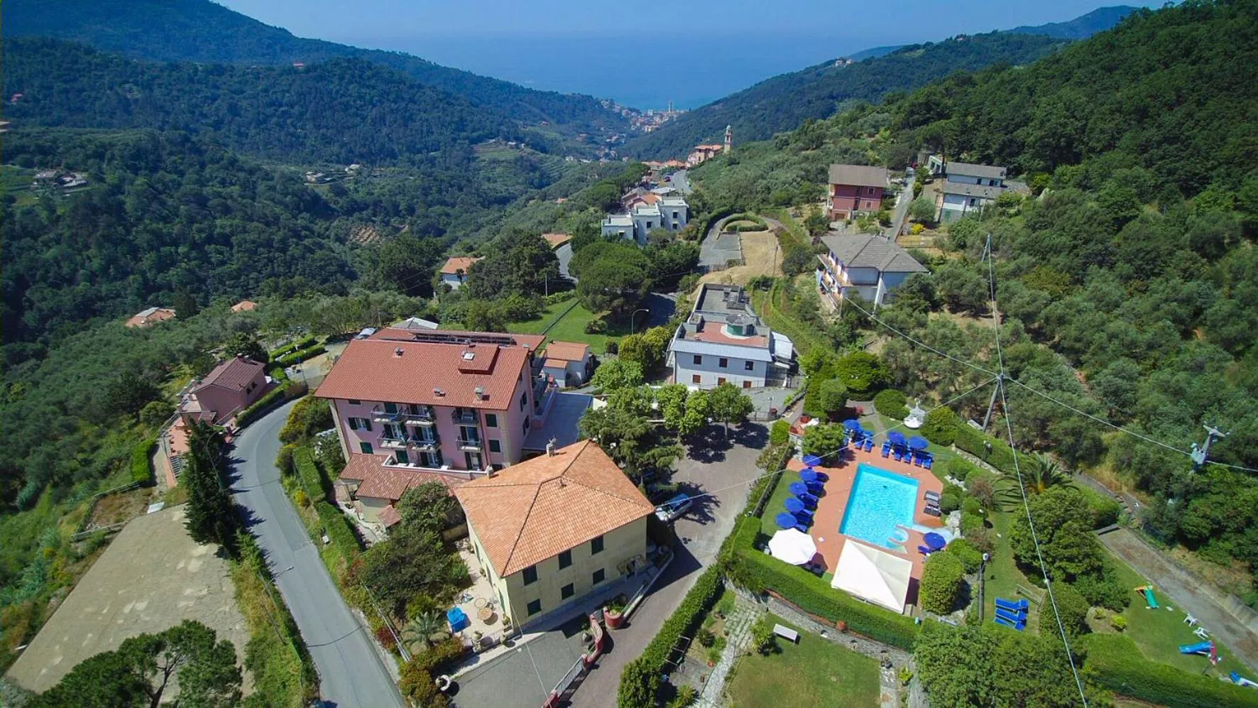Bird's eye view in Hotel La Vigna