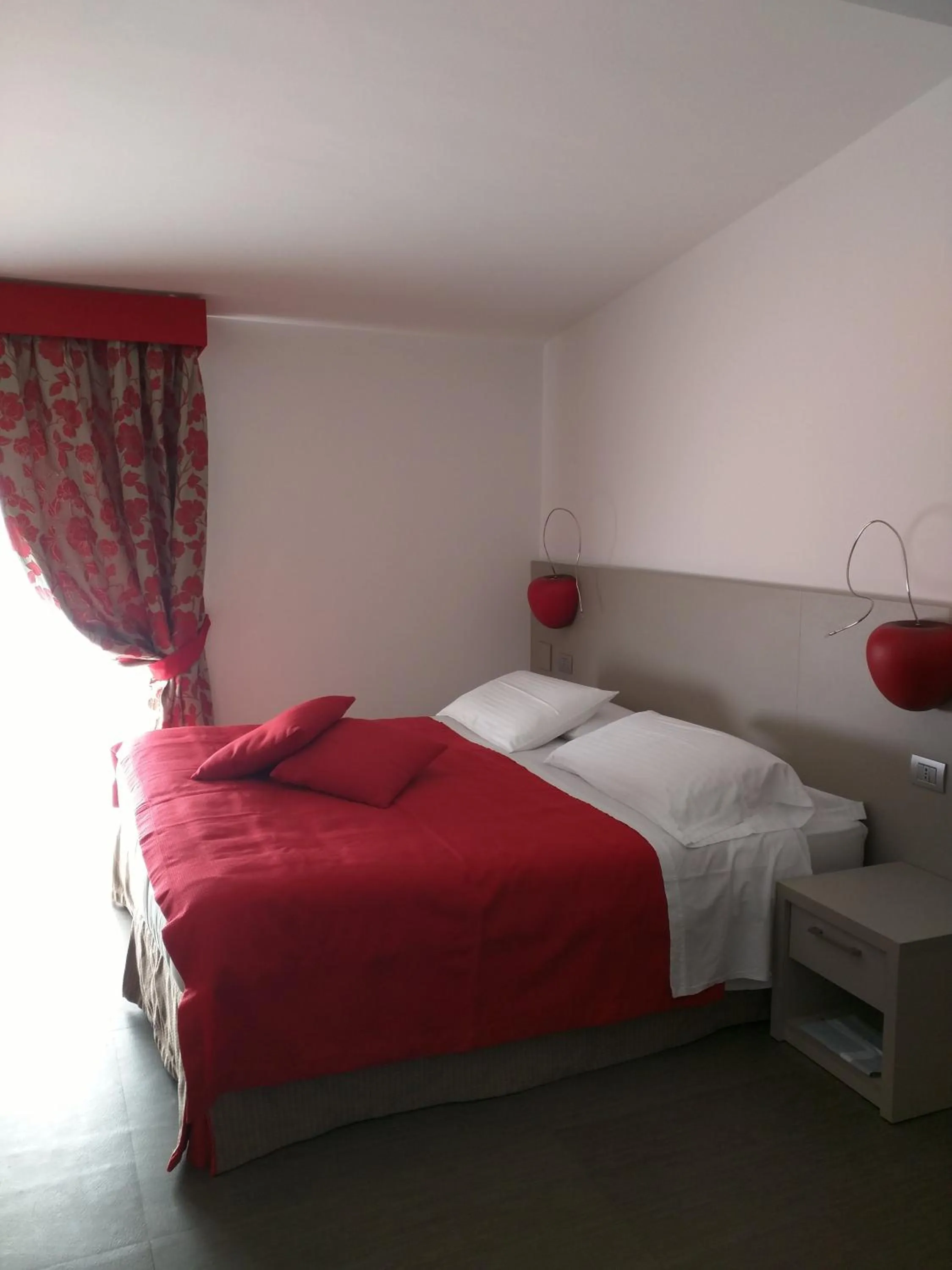 Bed in Hotel La Vigna