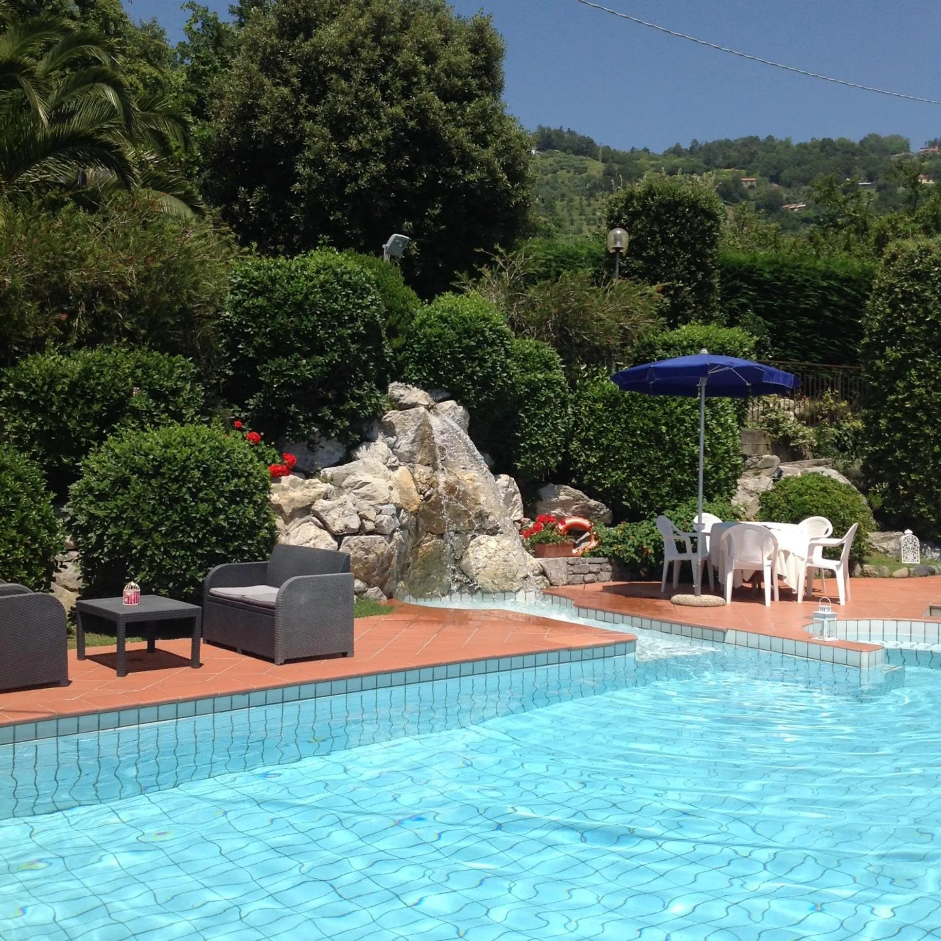 Swimming pool in Hotel La Vigna