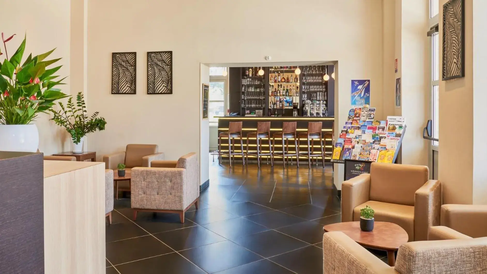 Lobby or reception in Résidence Château du Mée Lobby or reception in Résidence Château du Mée