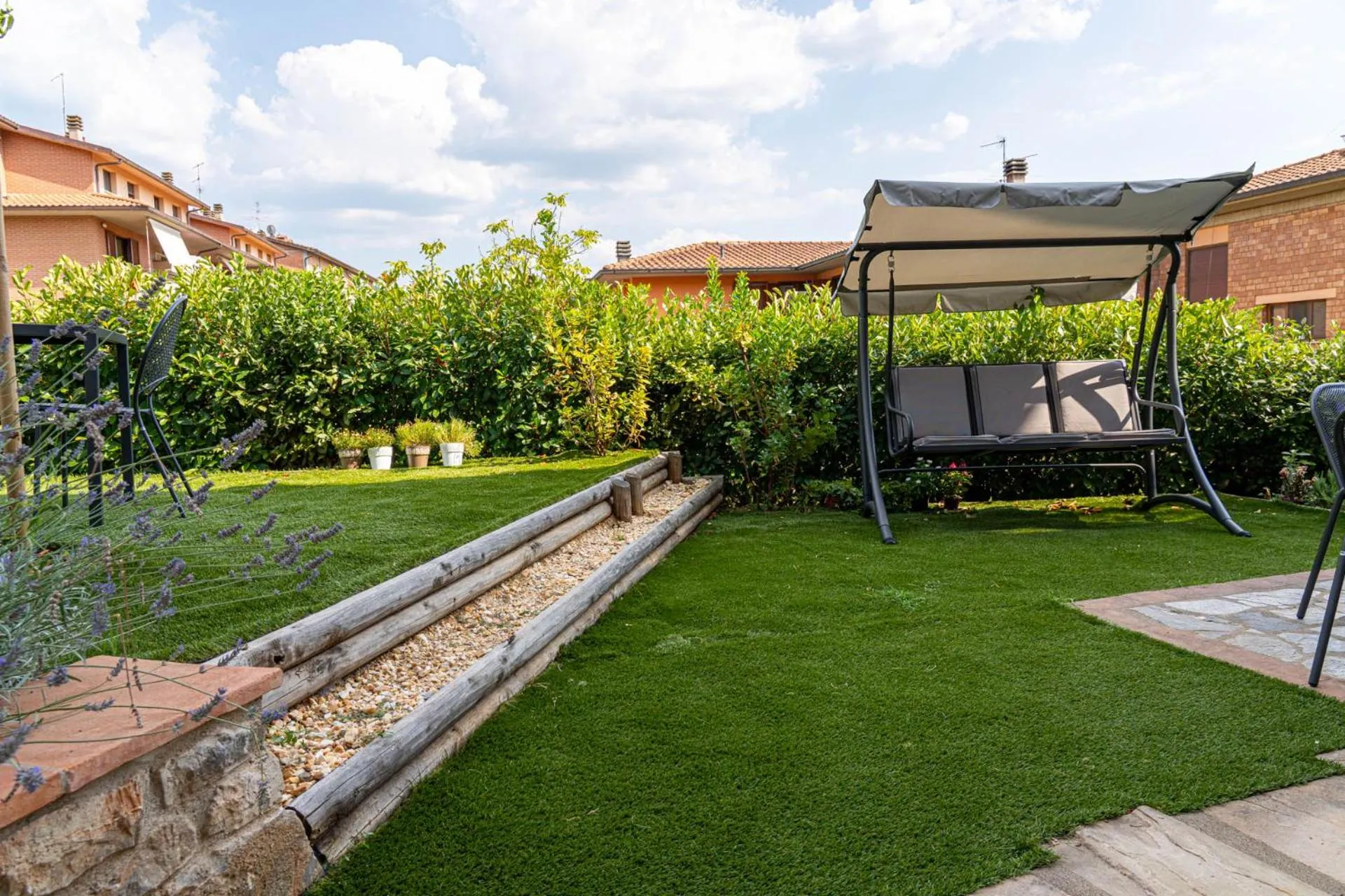 Garden in B&B L'Eroico