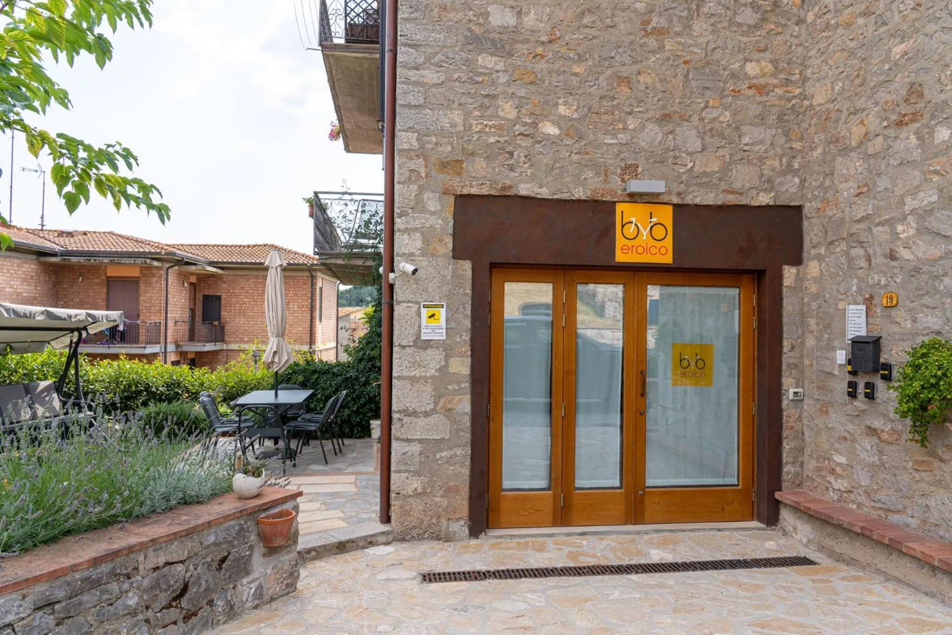 Property building in B&B L'Eroico