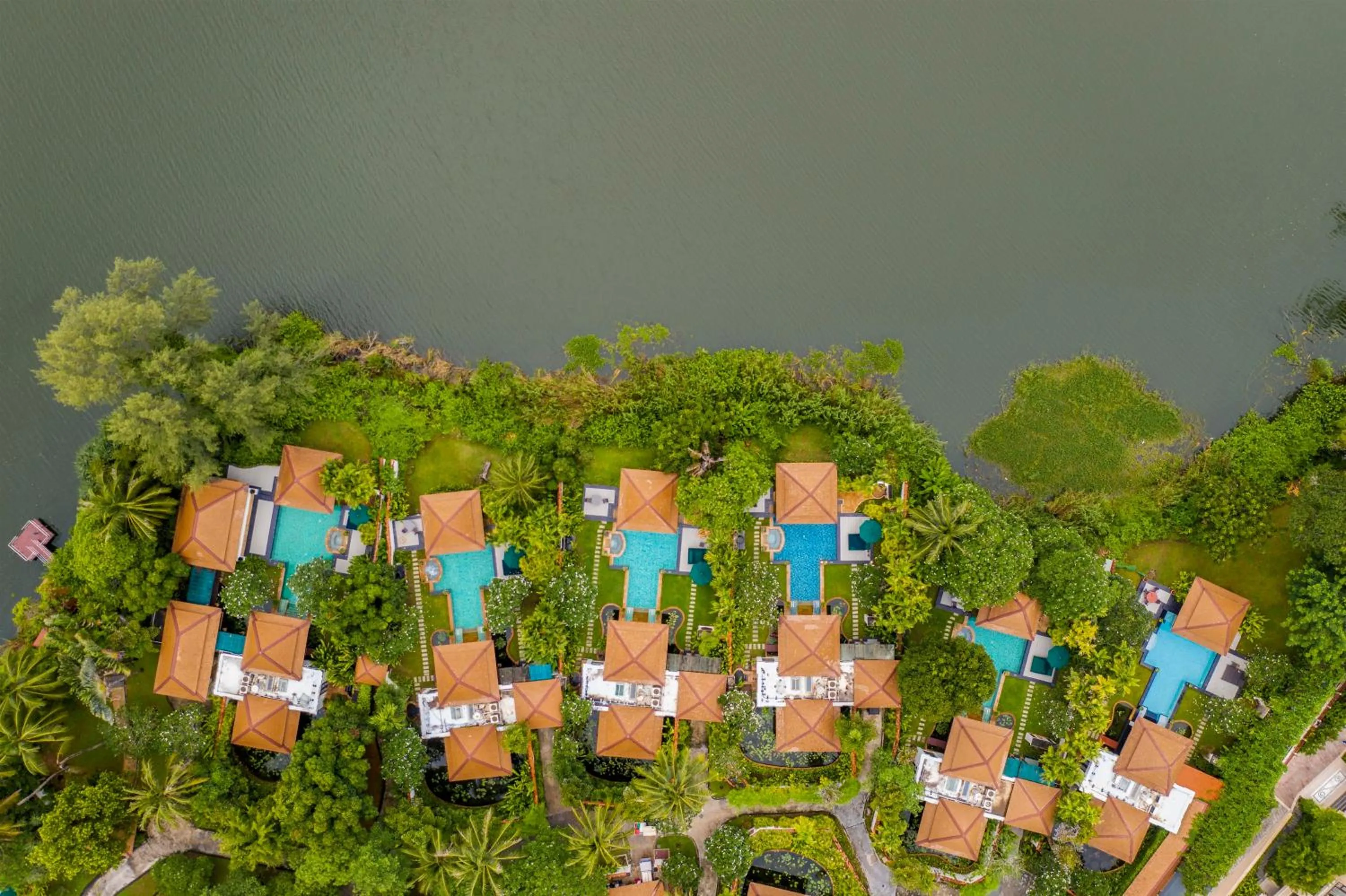 Bird's eye view in Banyan Tree Phuket