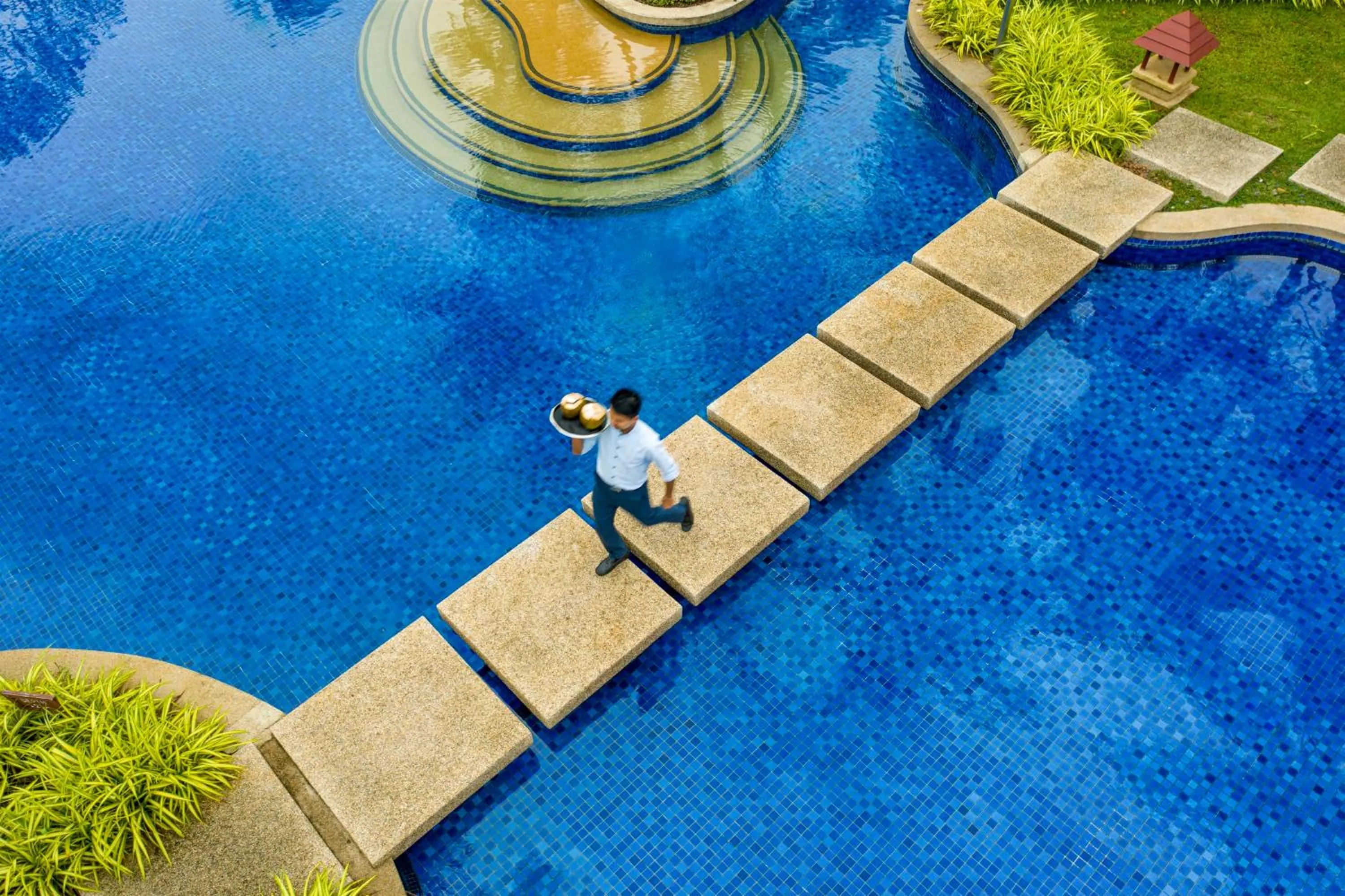 Swimming pool in Banyan Tree Phuket
