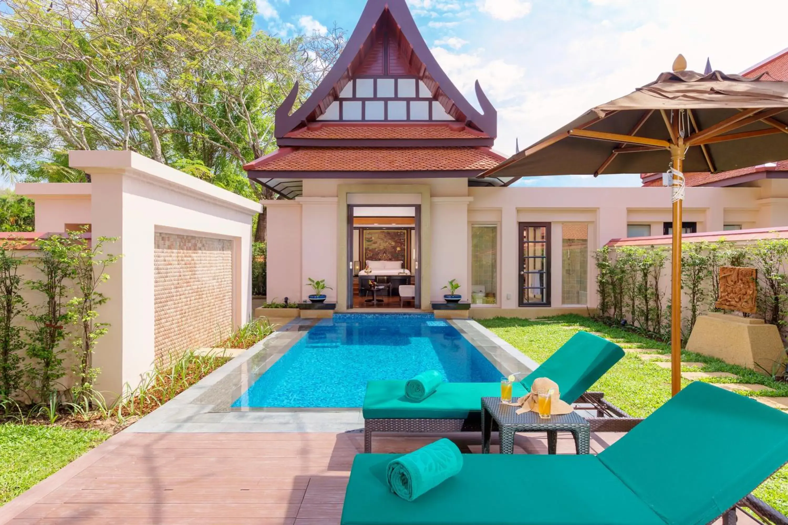 Pool view in Banyan Tree Phuket Pool view in Banyan Tree Phuket