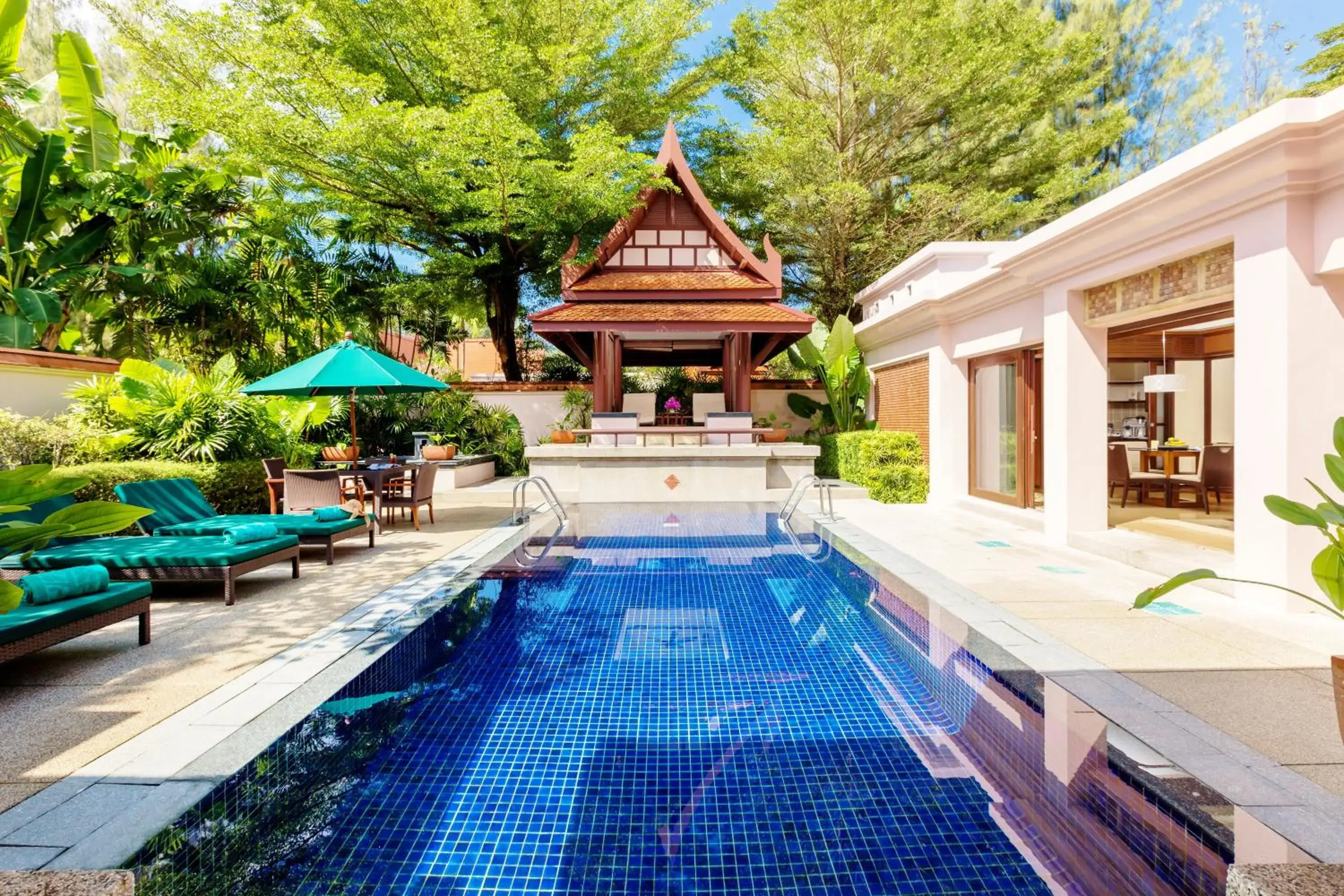 Pool view in Banyan Tree Phuket Pool view in Banyan Tree Phuket