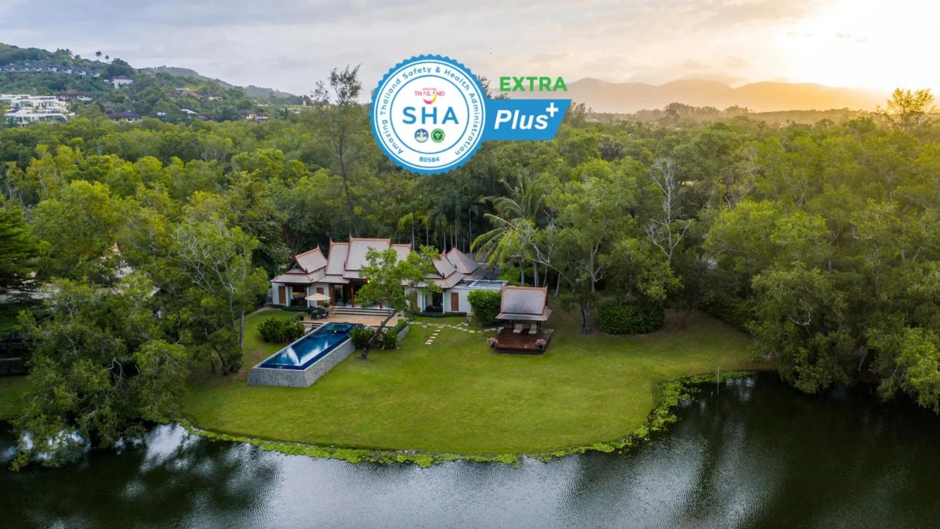 Bird's eye view in Banyan Tree Phuket