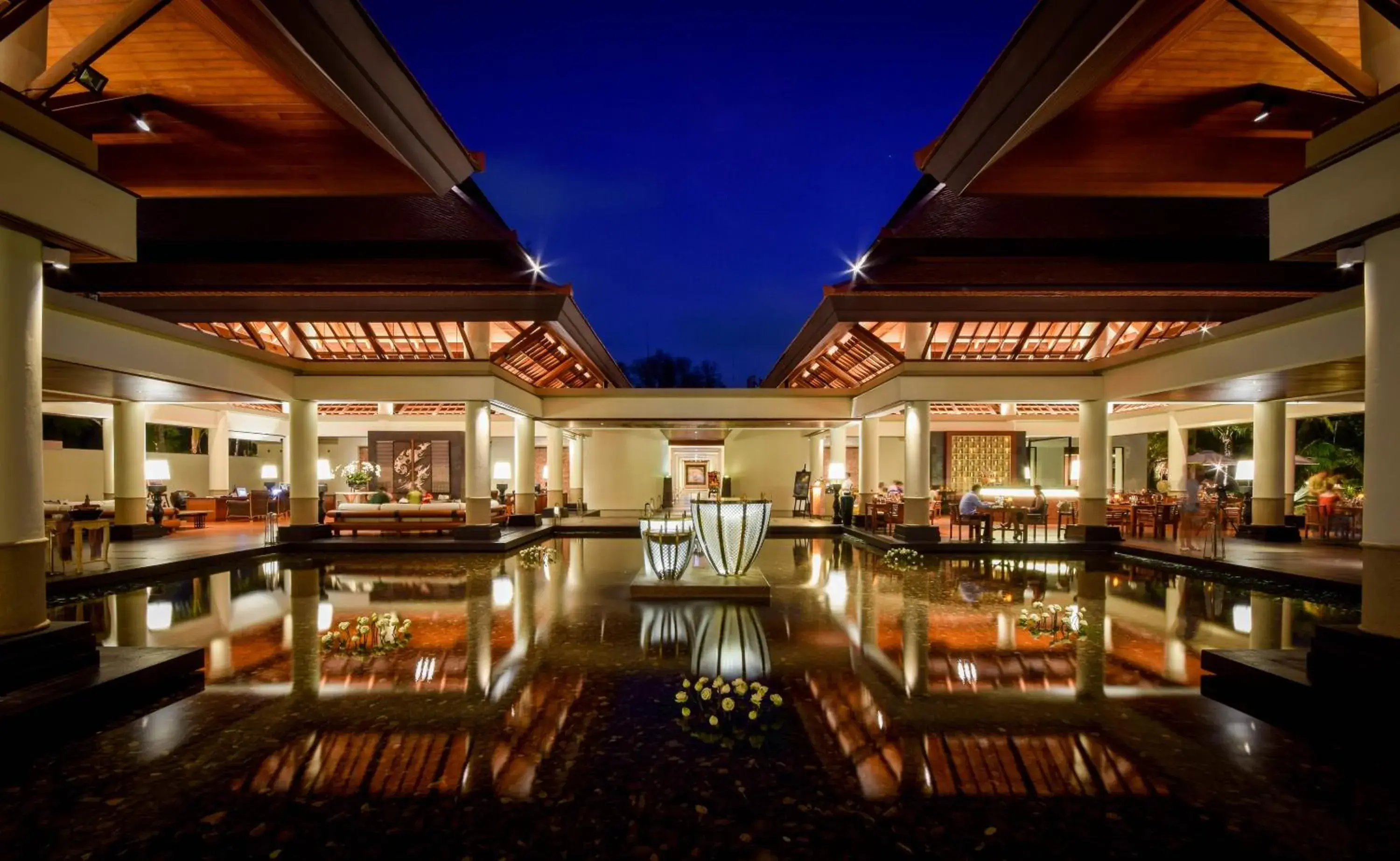 Lobby or reception in Banyan Tree Phuket Lobby or reception in Banyan Tree Phuket